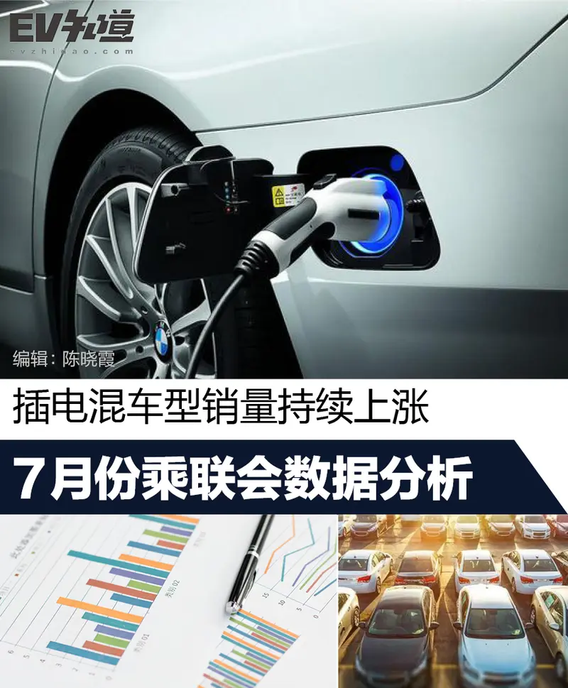 插电混车型销量增涨7% 7月份乘联会数据分析 