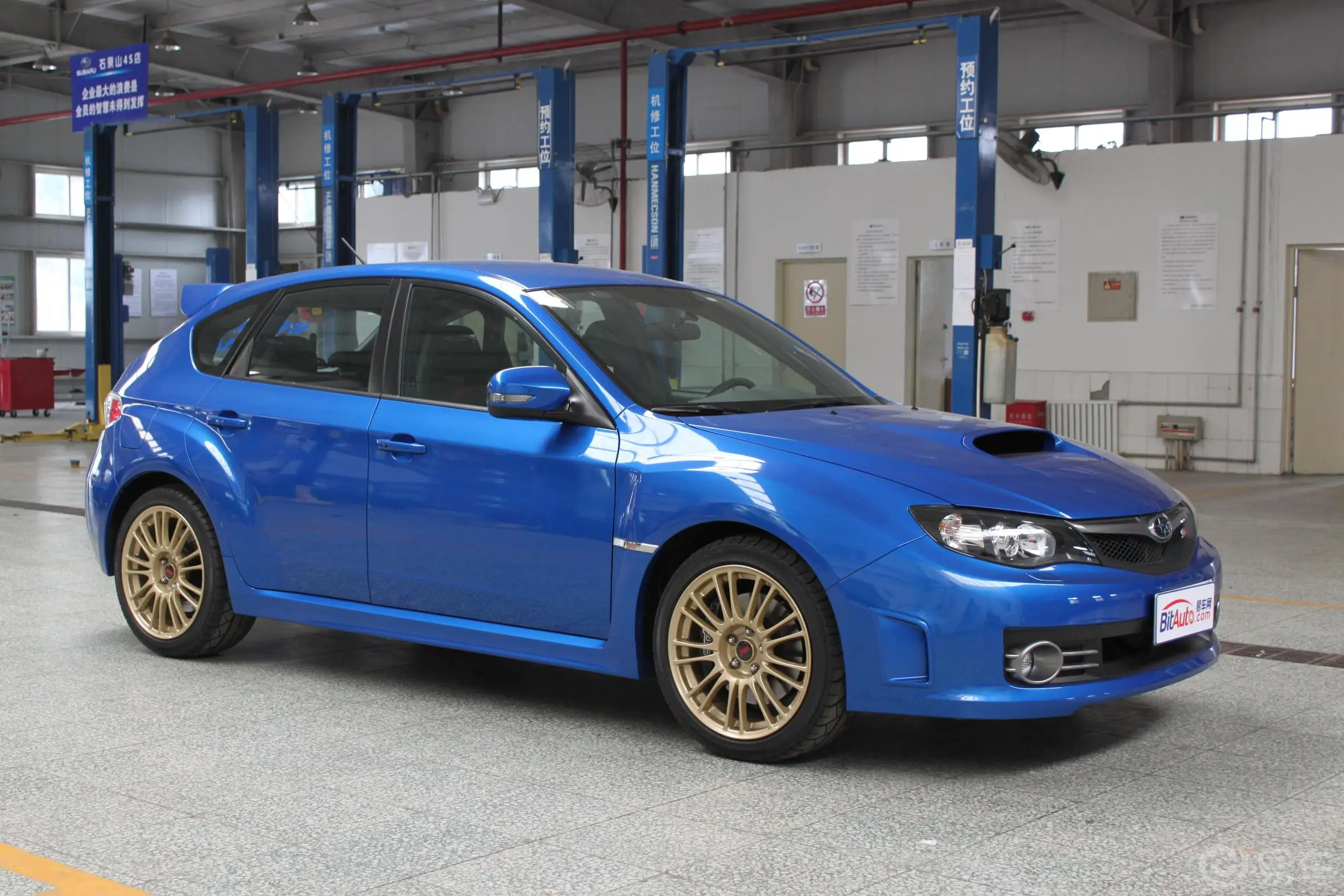 斯巴鲁WRXImpreza WRX STI加强版外观