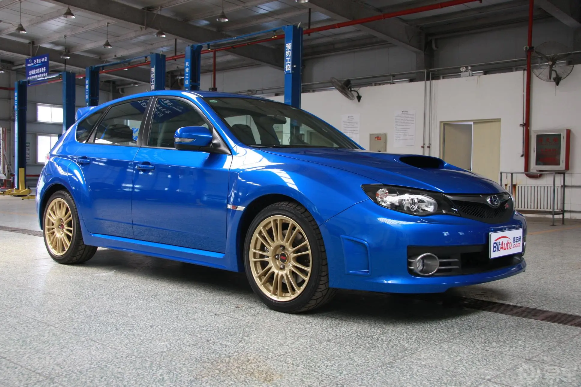 斯巴鲁WRXImpreza WRX STI加强版外观