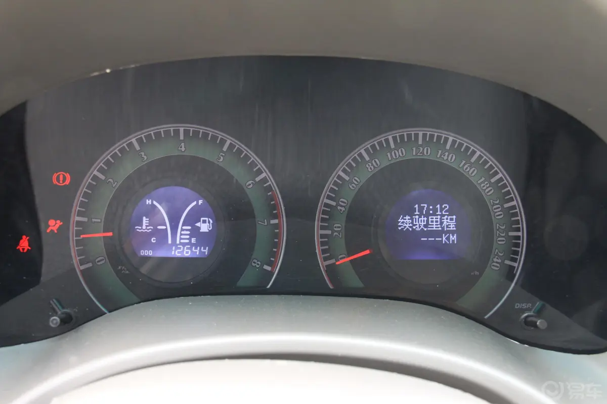 比亚迪L31.8L CVT 旗舰型仪表盘