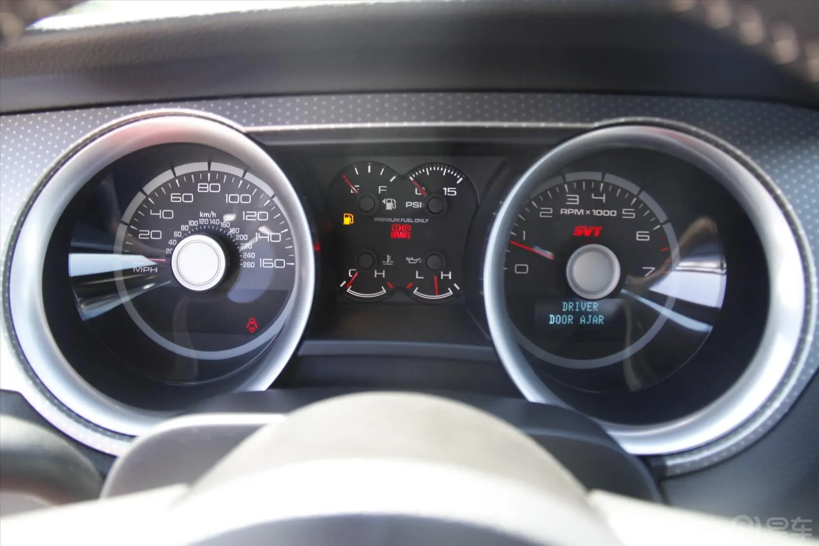 MustangShelby V8 5.4L 手动 豪华版 SVT改装仪表盘