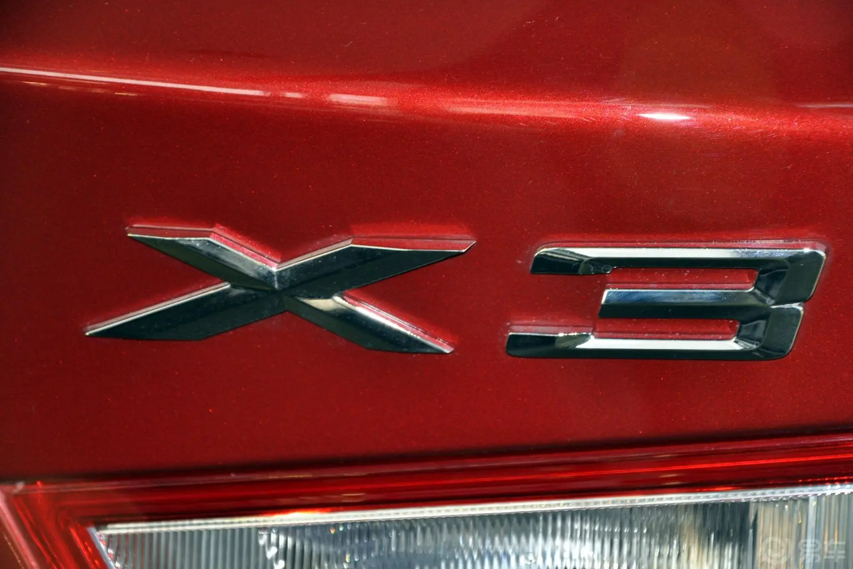 宝马X3(进口)xDrive20i 豪华型尾标
