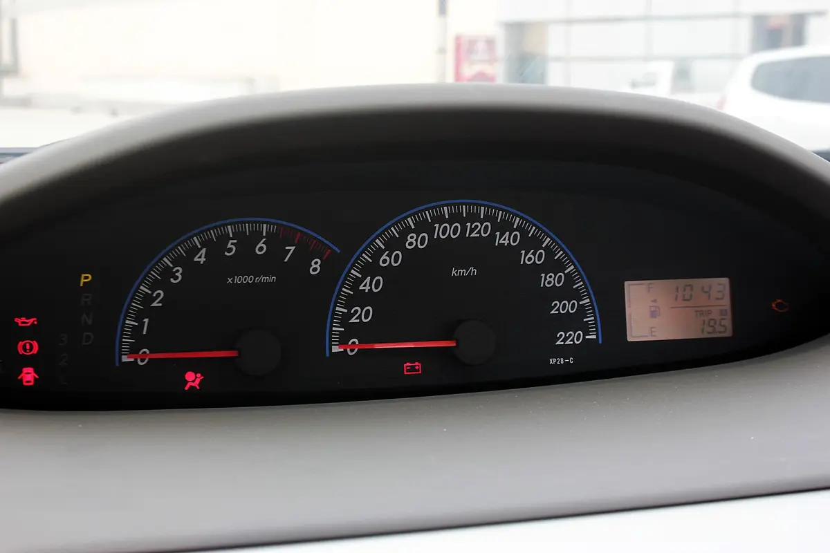 威驰1.3L GL-i 标准版 自动仪表盘背光显示