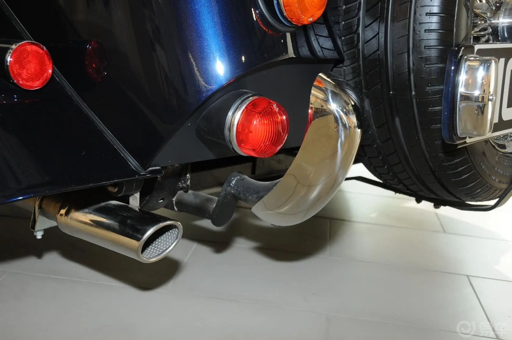 摩根Roadster3.7L 4座排气管（排气管装饰罩）