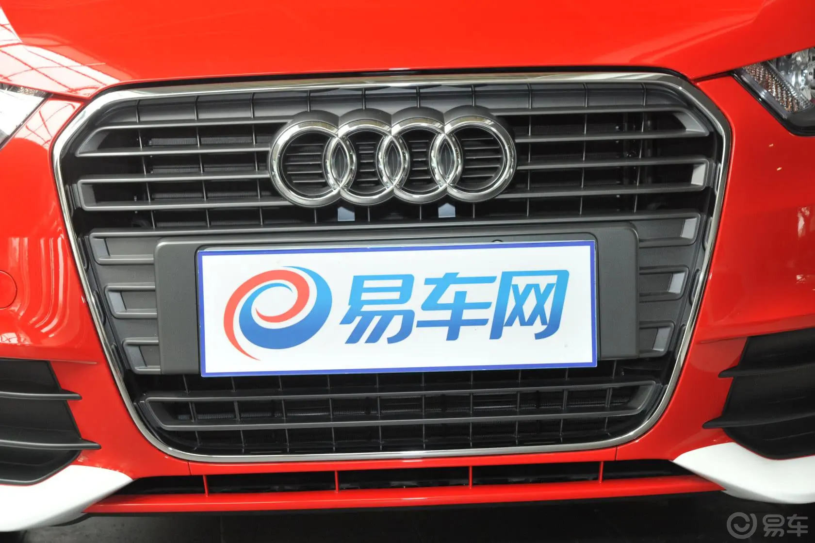 奥迪A130TFSI Ego 中国限量版前格栅侧俯拍