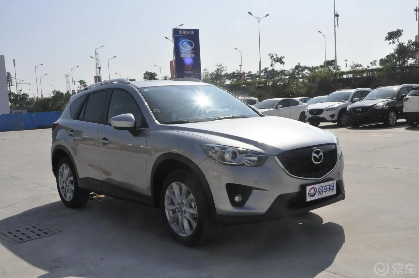 马自达CX-52.5L 自动 四驱 豪华型车尾局部