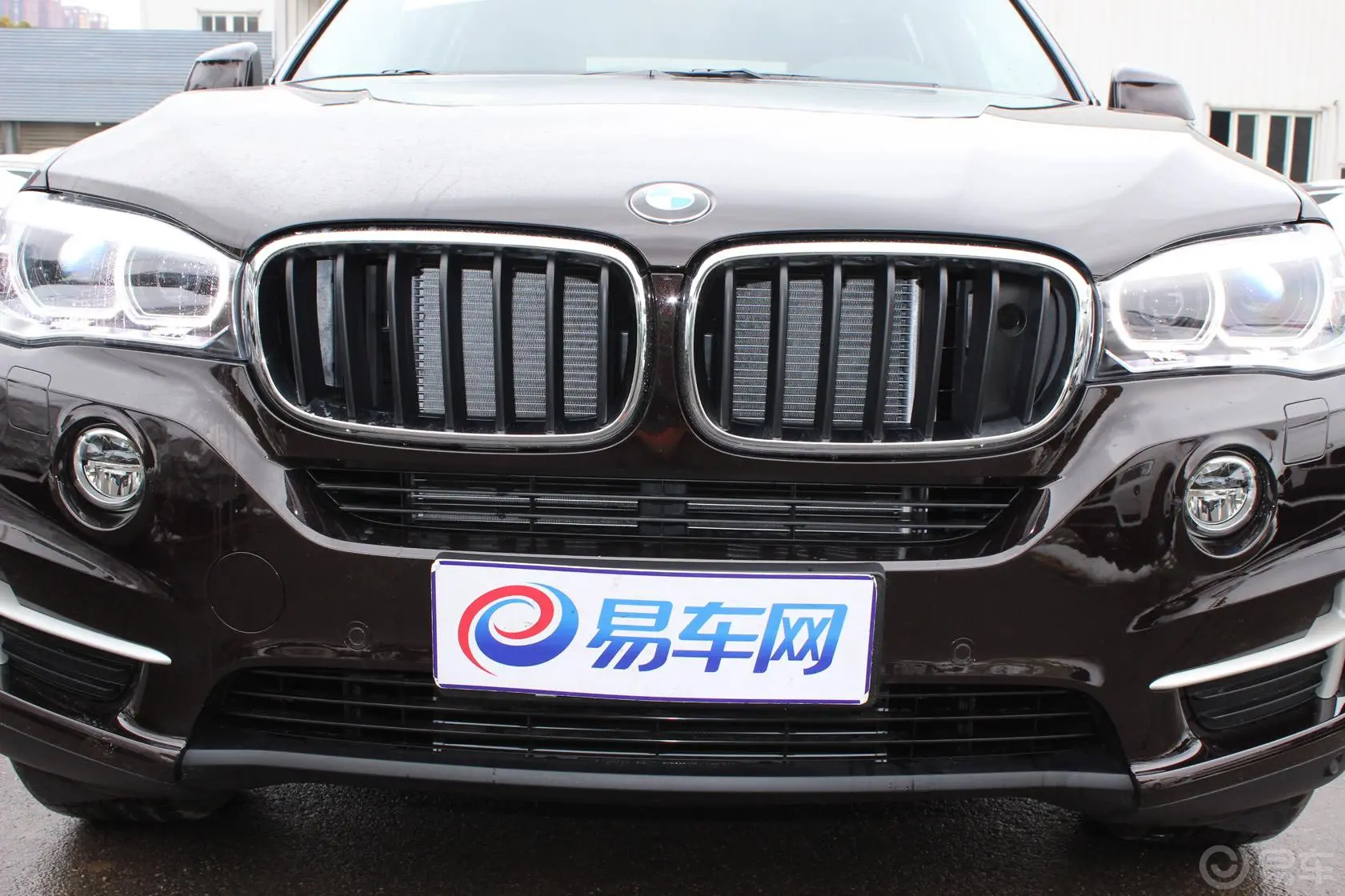 宝马X5(进口)xDrive35i 豪华型前格栅侧俯拍