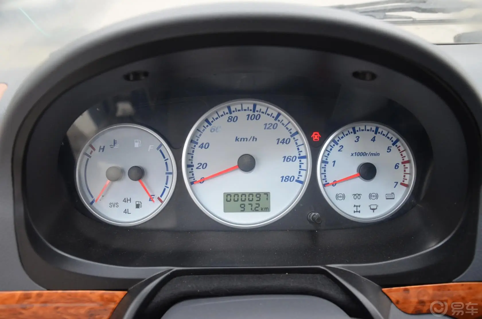 金威2.5L 手动 柴油车型-短途客运/单位通勤仪表盘
