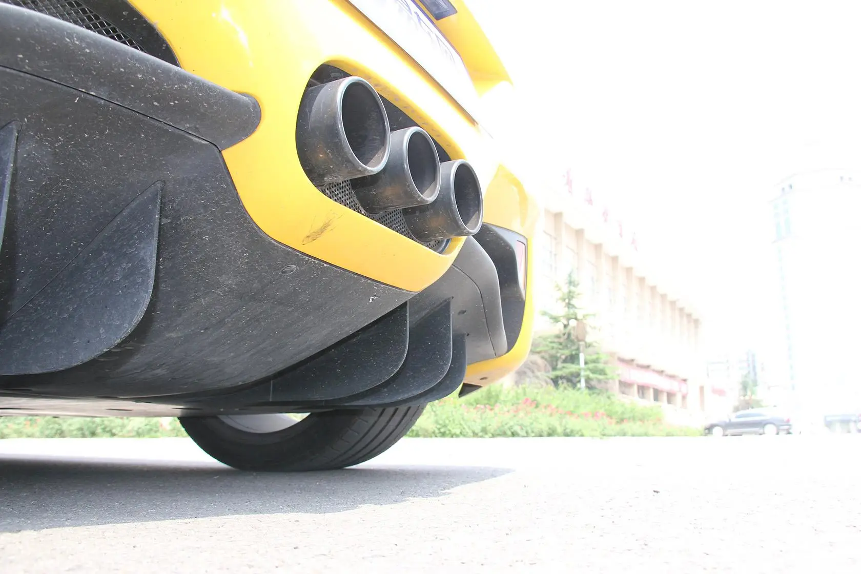 法拉利4584.5L Spider排气管（排气管装饰罩）