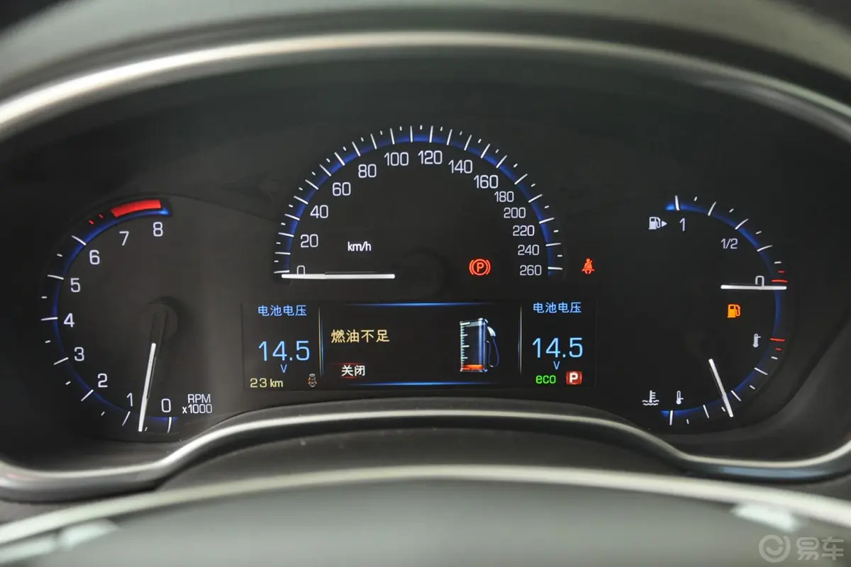 凯迪拉克SRX3.6L 手自一体 旗舰型仪表盘