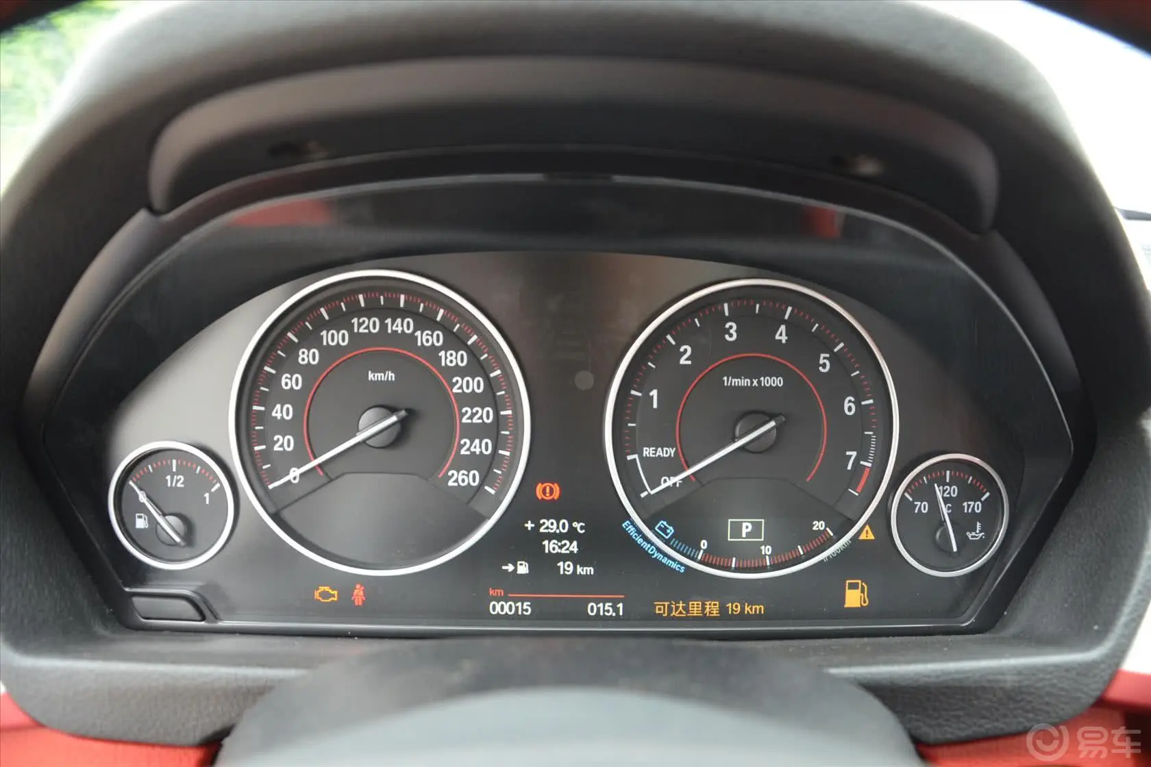 宝马4系双门轿跑车 435i xDrive 运动设计套装仪表盘