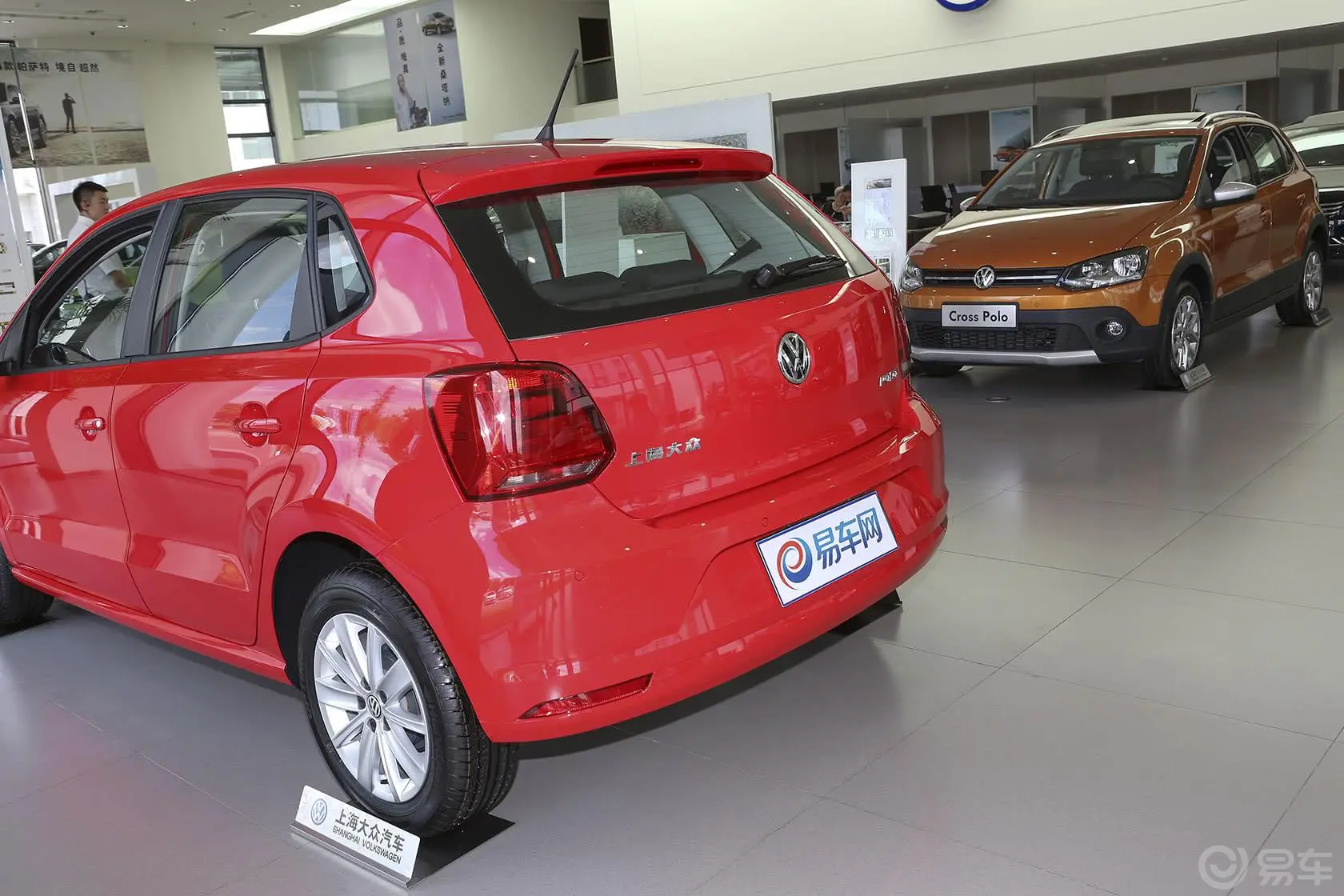 Polo1.4L 自动 舒适版车尾局部