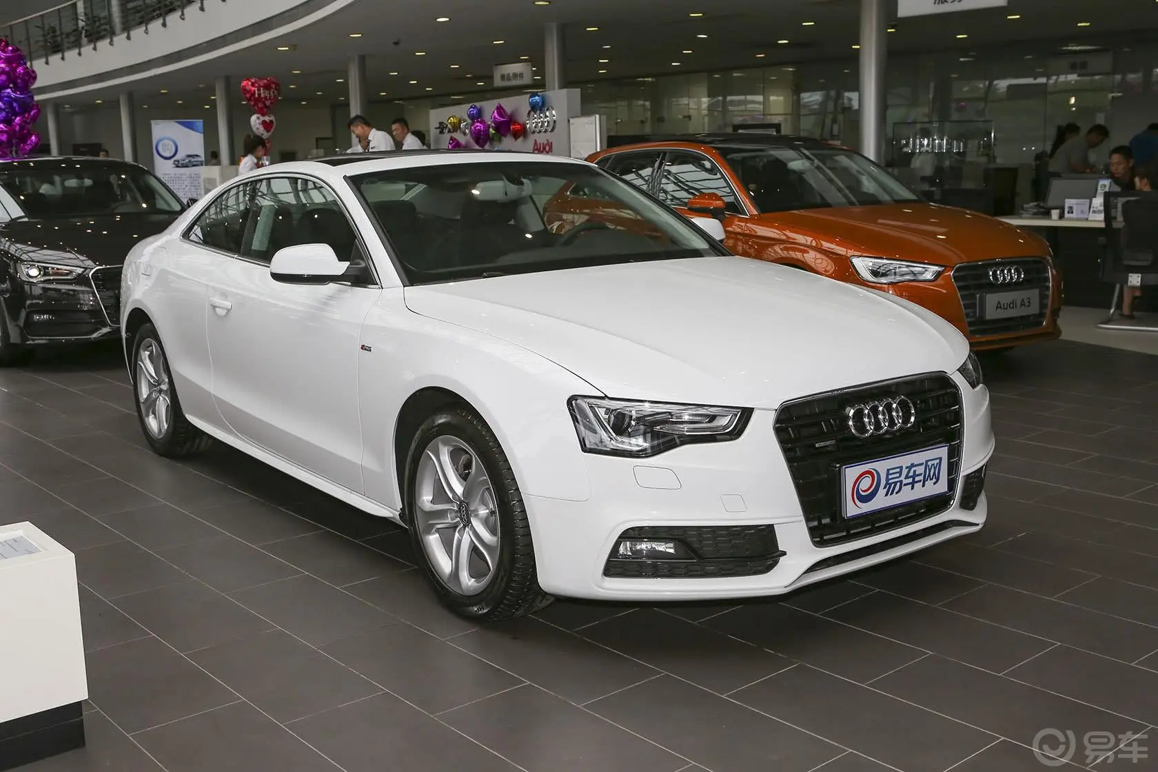 奥迪A5Coupe 45 TFSI quattro车尾局部