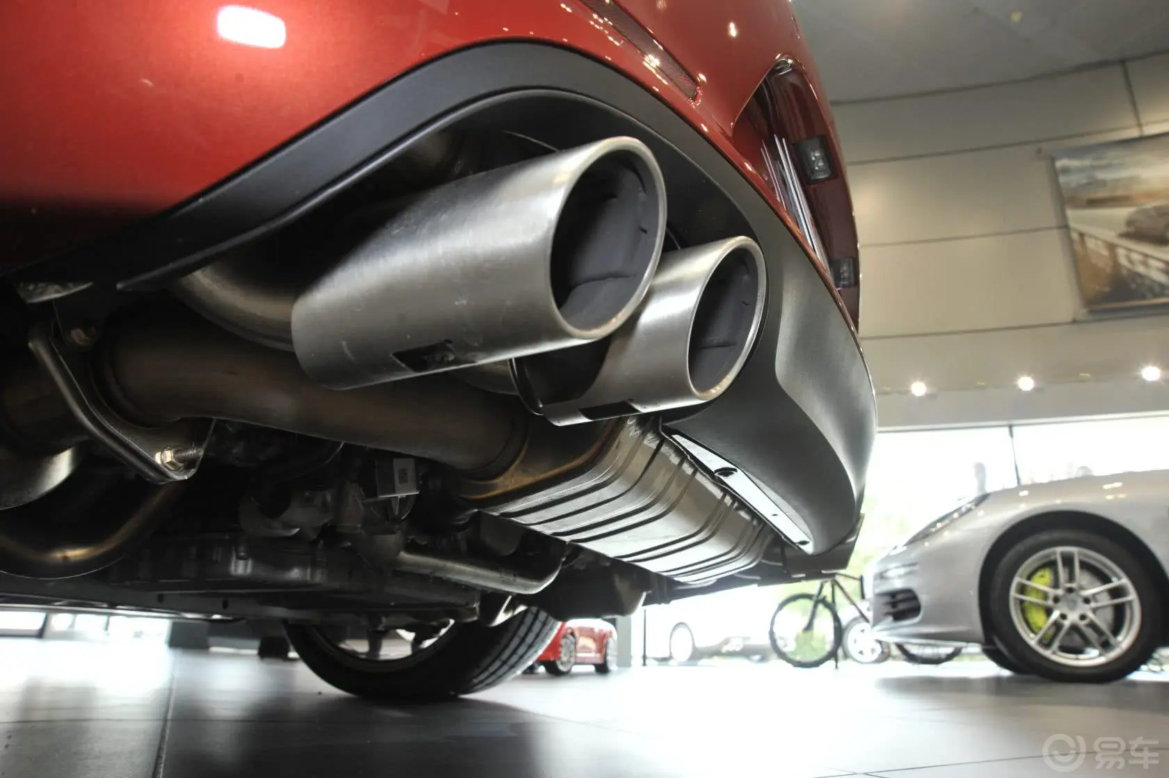 保时捷911Carrera S Cabriolet 3.8L排气管（排气管装饰罩）