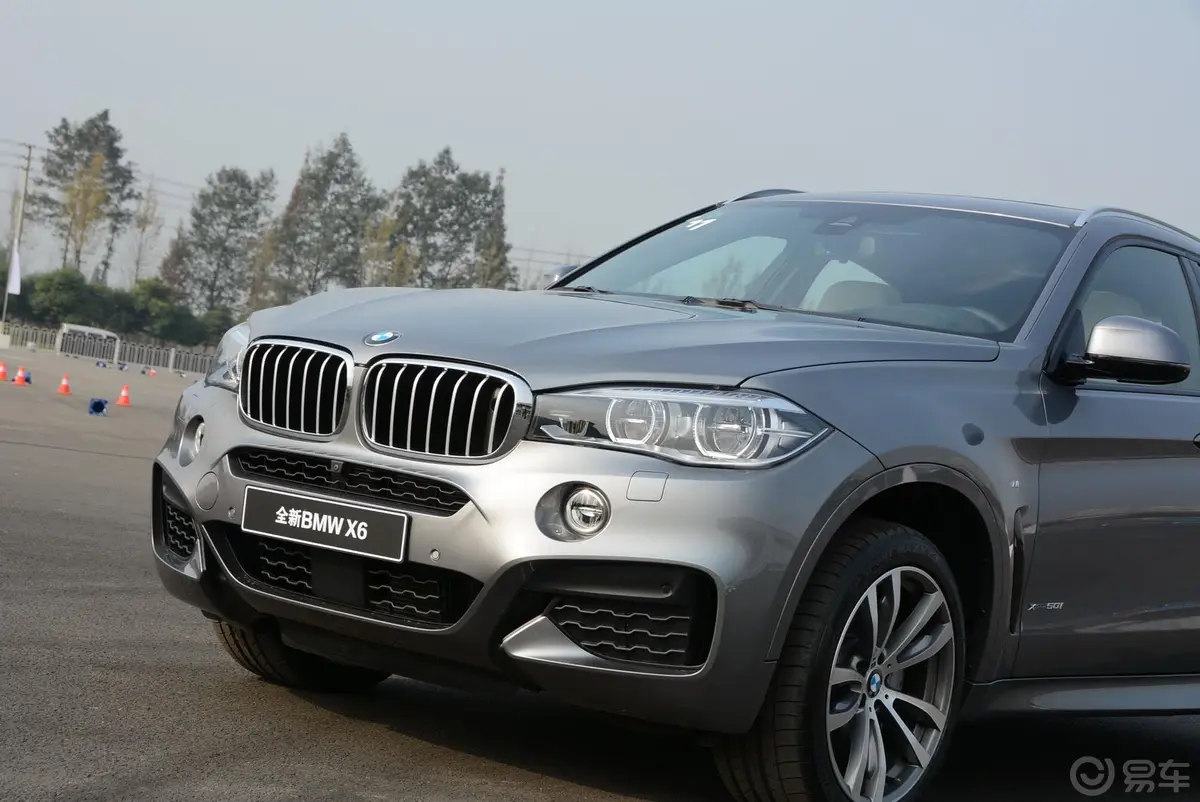 宝马X6xDrive50i M运动型车头局部