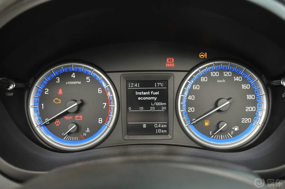 锋驭1.6L CVT 精英型仪表盘