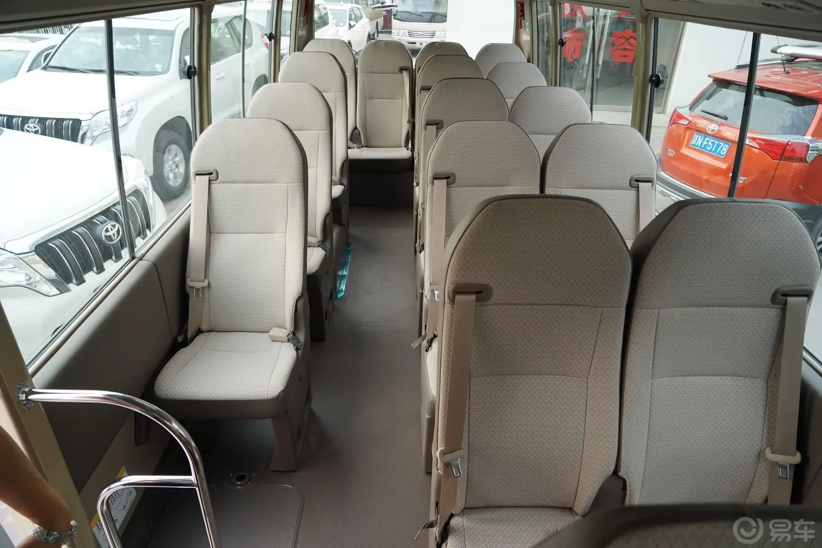 柯斯达高级车 4.0L GRB53L-ZCMSK 20座后排座椅