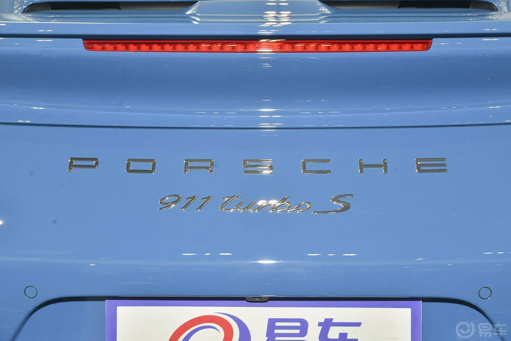 保时捷911Turbo S Cabriolet 3.8T尾标