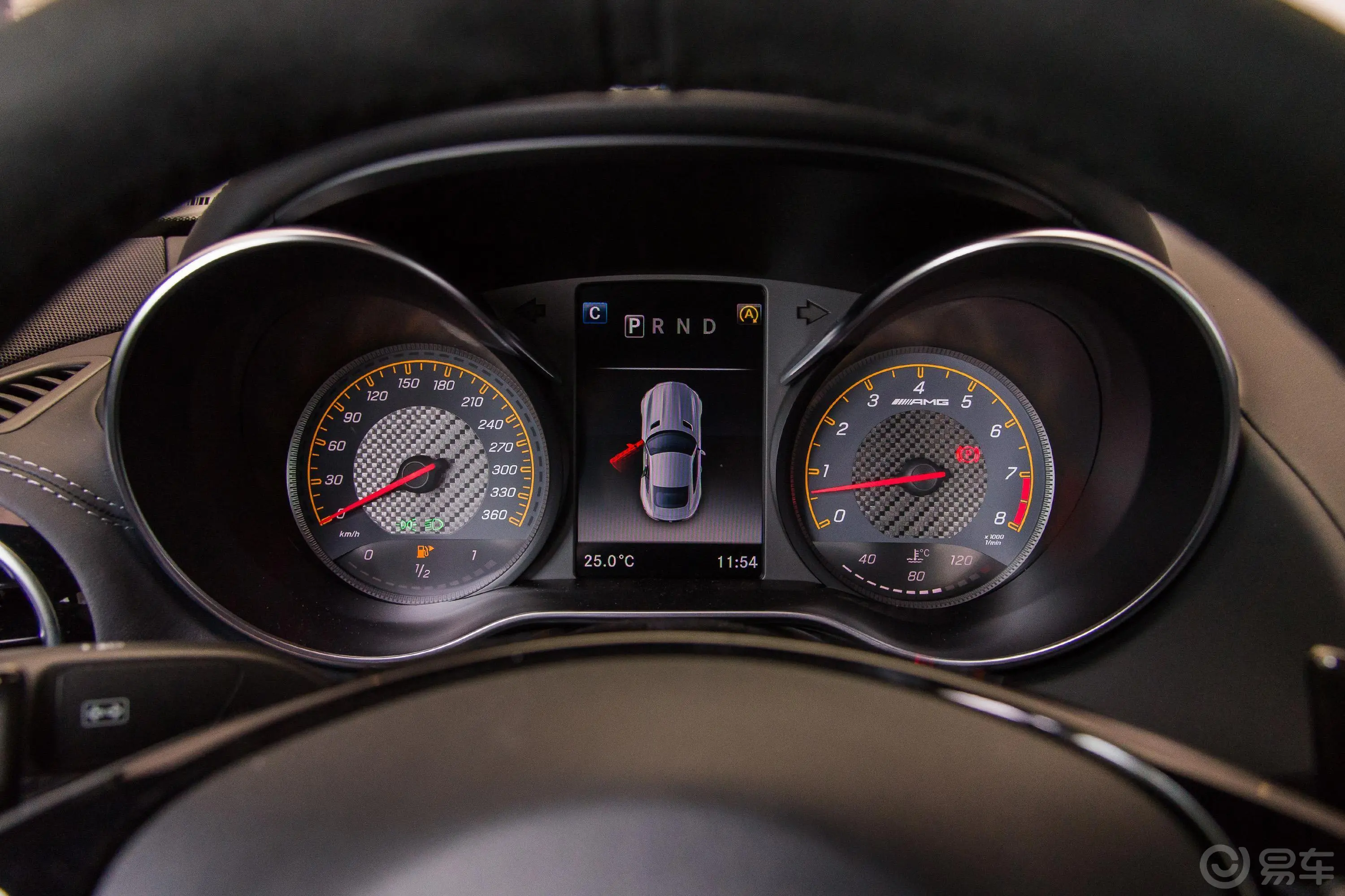 奔驰GT AMGAMG GT C 中国特别版仪表盘