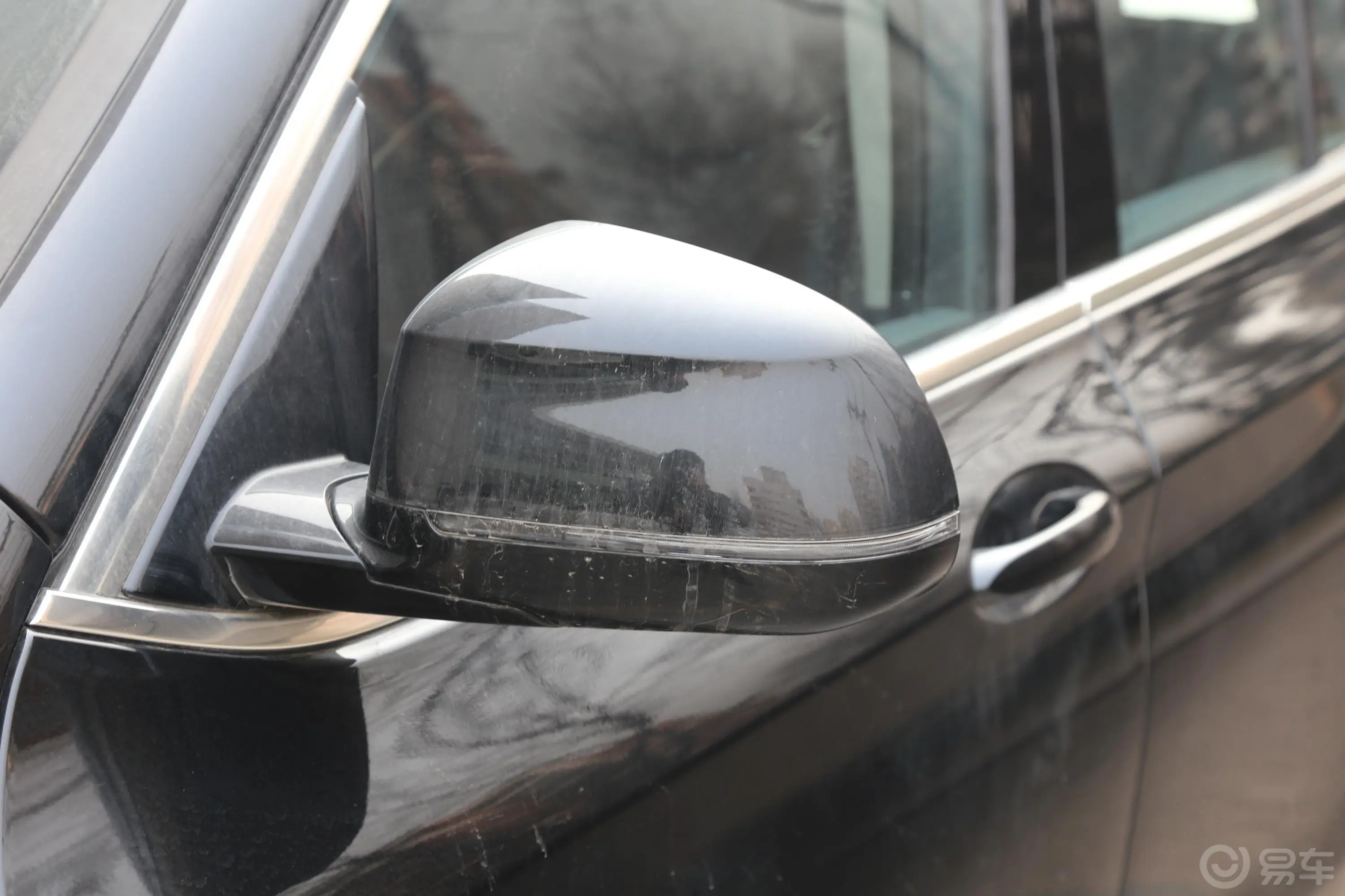 宝马X3xDrive 28i 豪华套装主驾驶后视镜背面