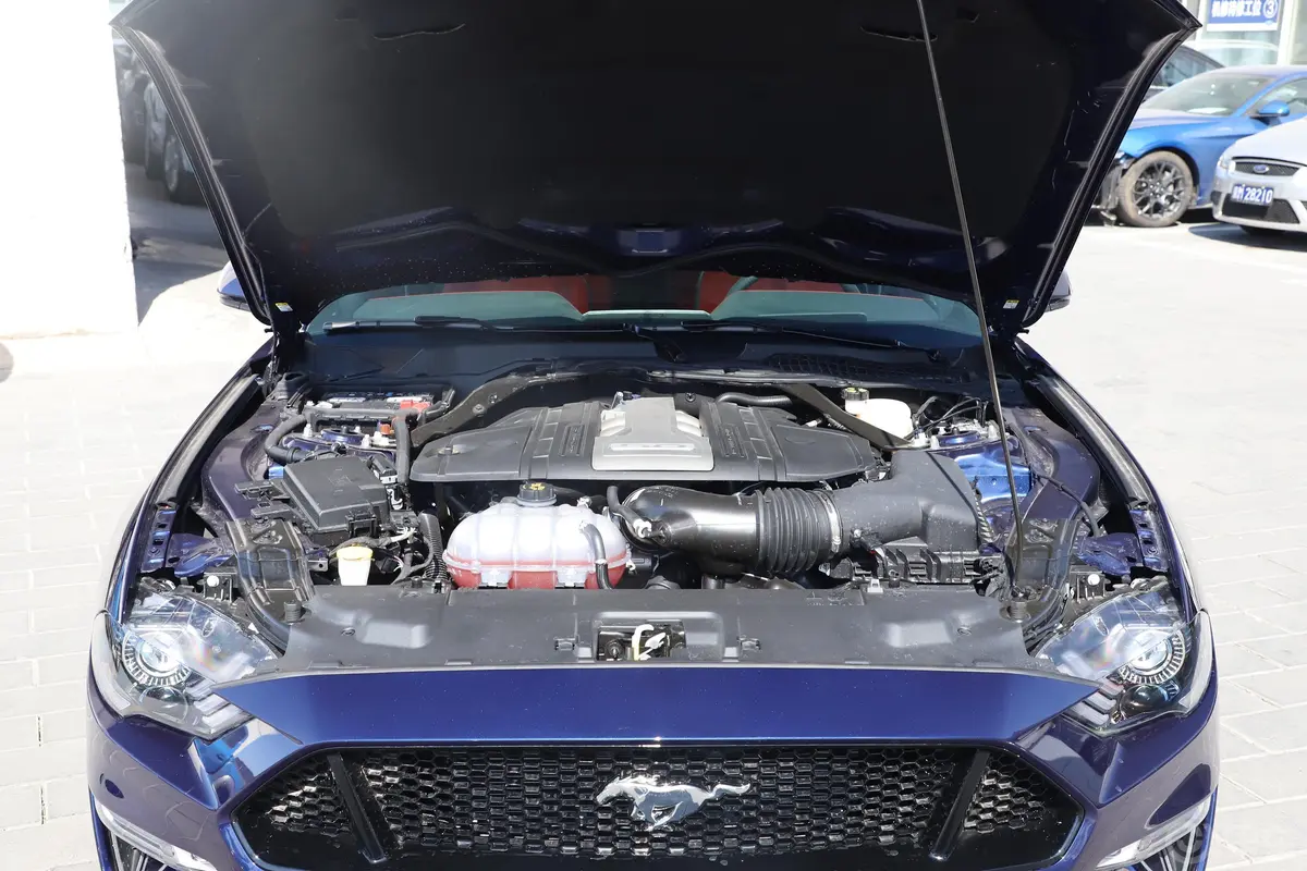 Mustang5.0L V8 GT发动机舱整体