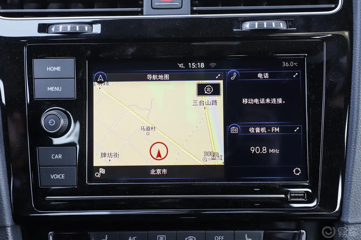 高尔夫280TSI 双离合 R-Line 国VI内饰