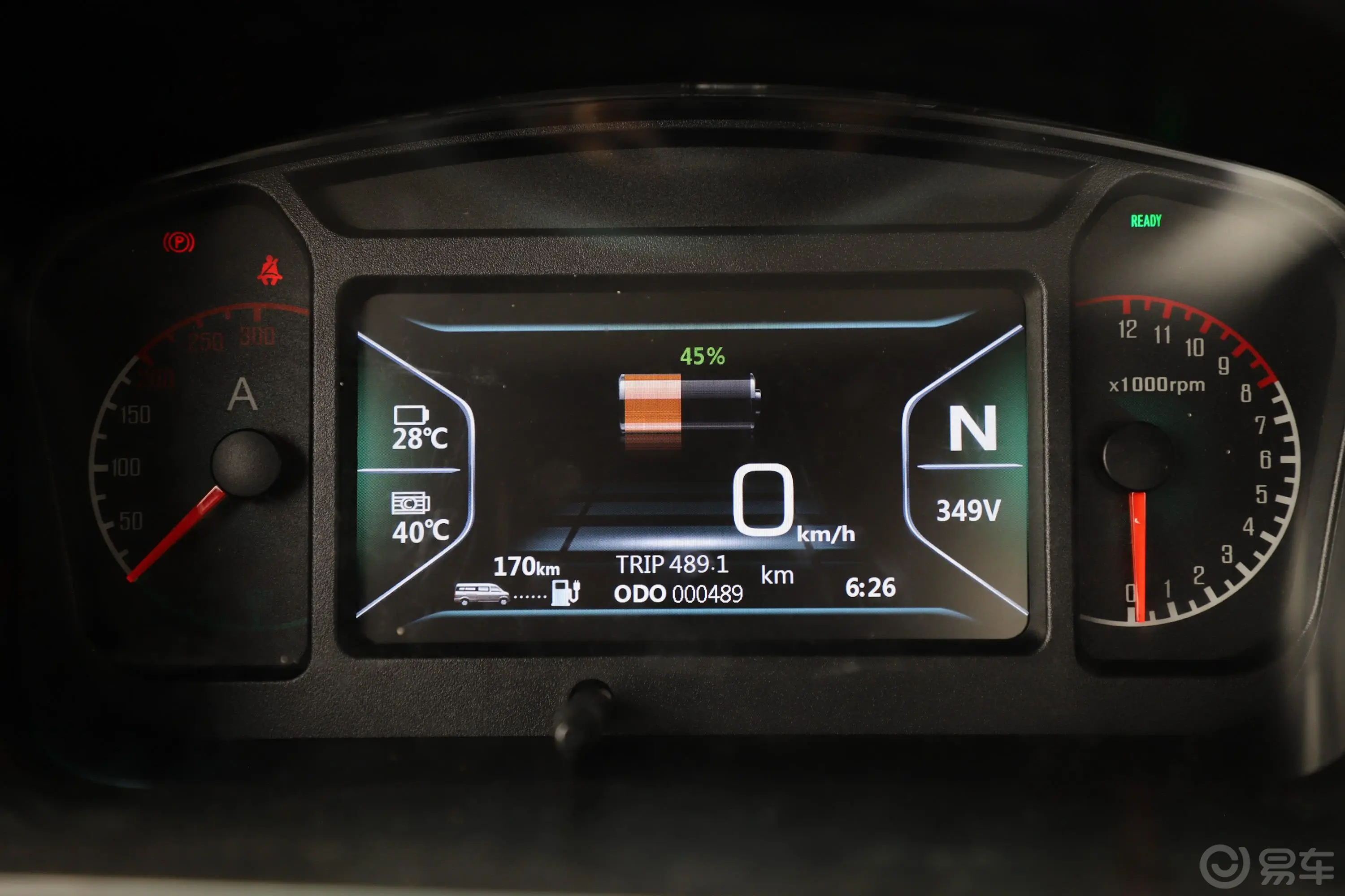 鑫源T50 EV创富型 货车 68.6度力神电池方向盘