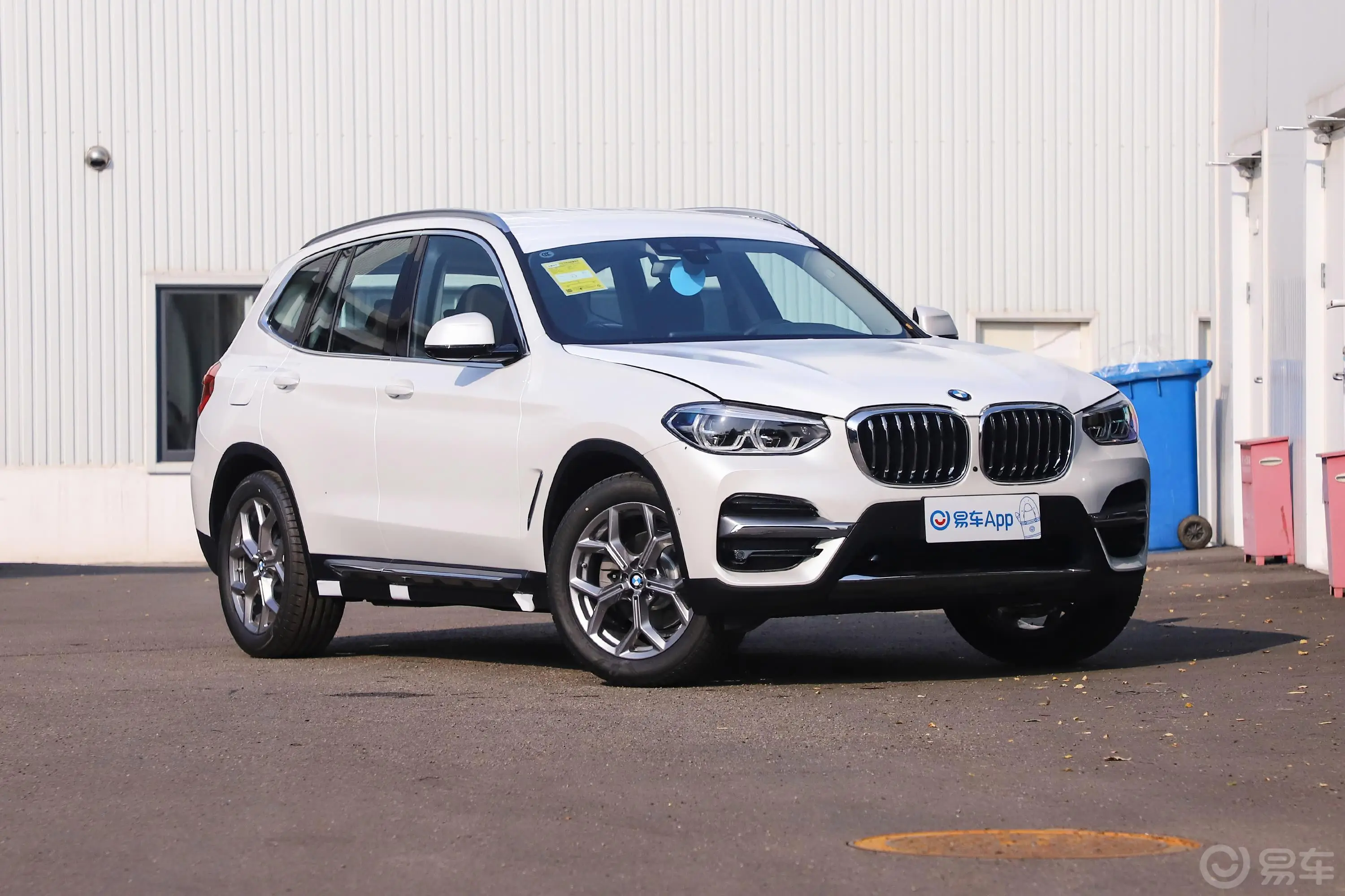 宝马X3xDrive 28i 豪华套装主驾驶后视镜背面