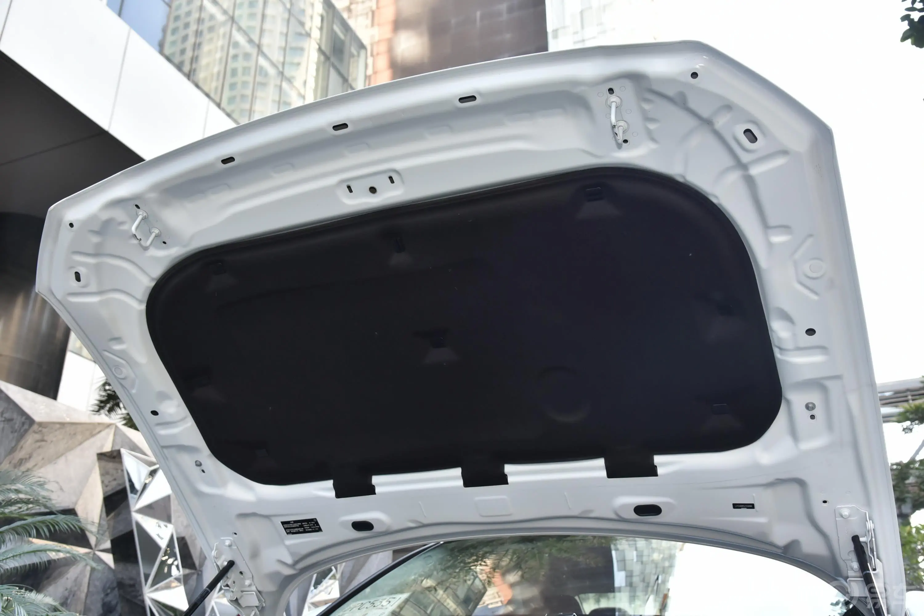 沃尔沃S60新能源T8 四驱 智逸豪华版发动机舱盖内侧