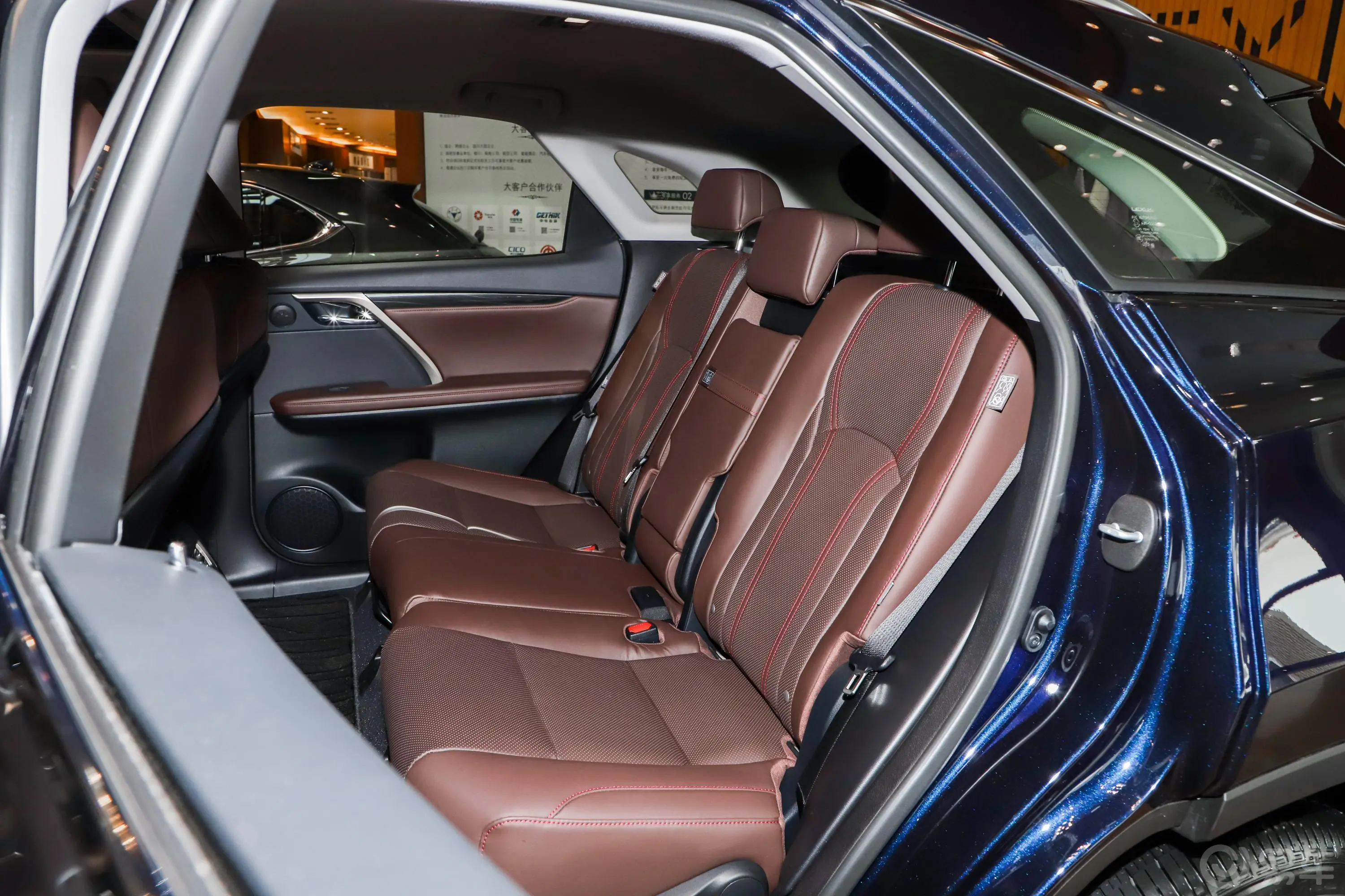 雷克萨斯RX改款 300 舒适版后备厢开启45度侧拍