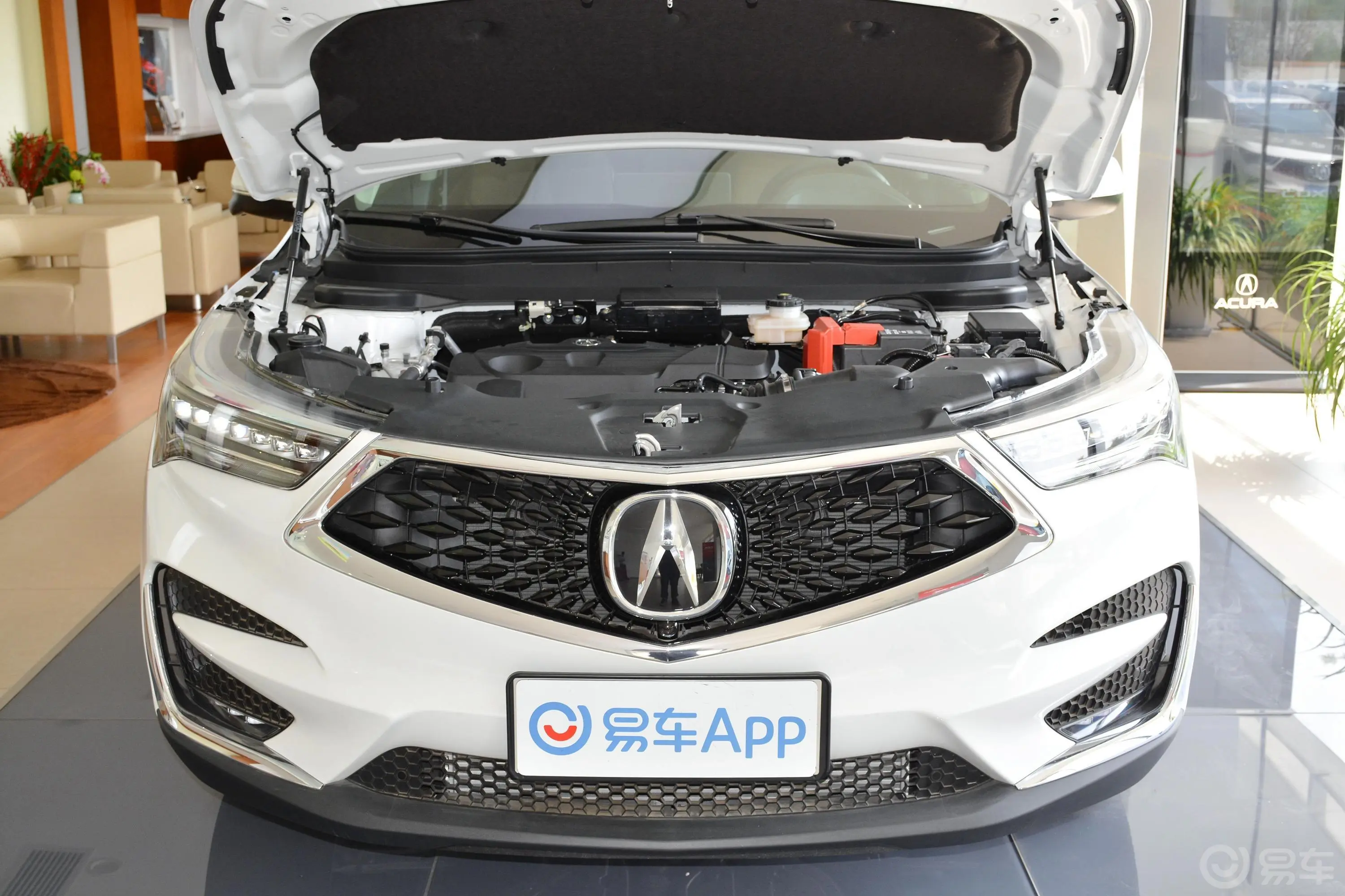 讴歌RDX2.0T 四驱 钻享版发动机舱整体