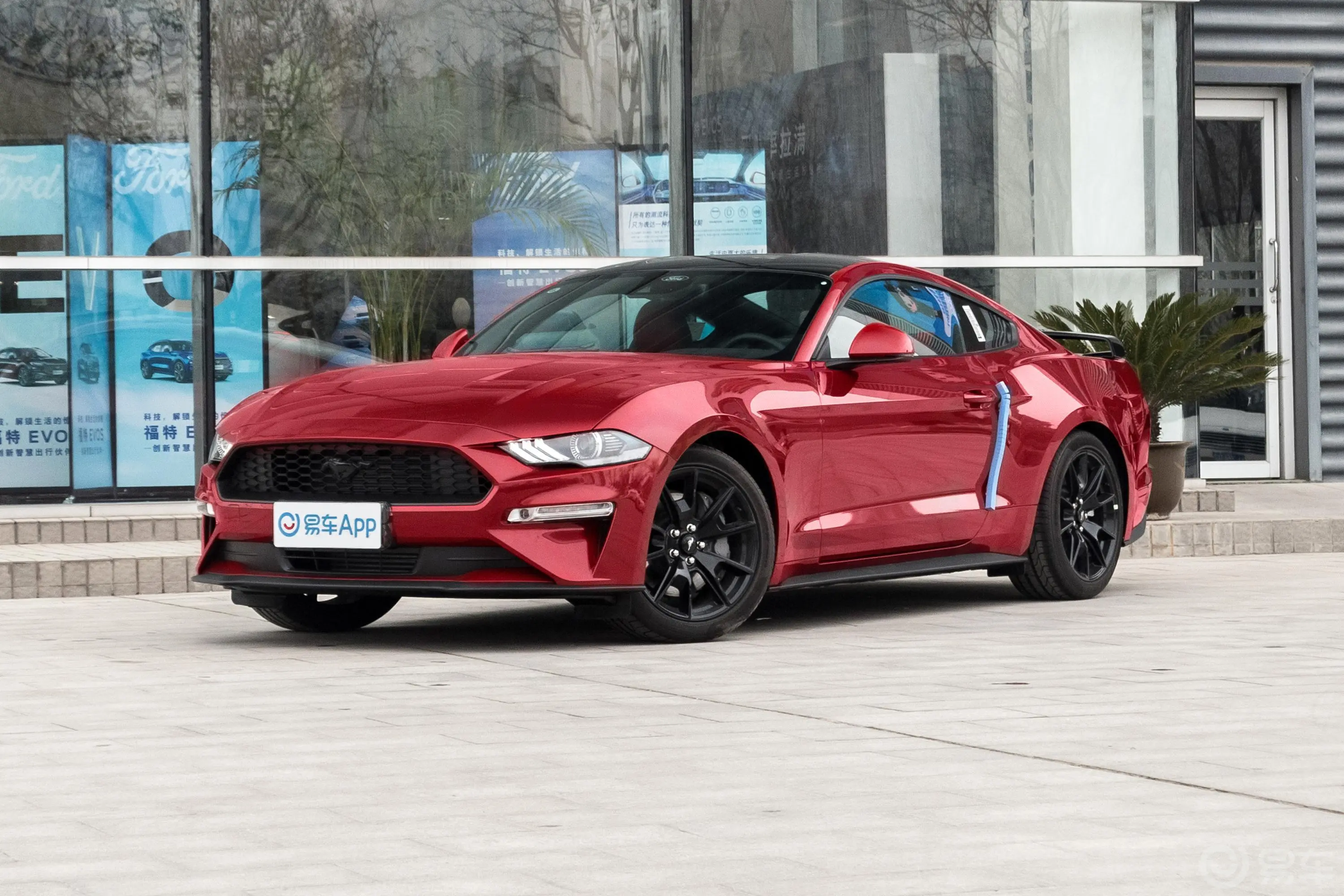 Mustang2.3T 黑曜魅影特别版侧前45度车头向左水平