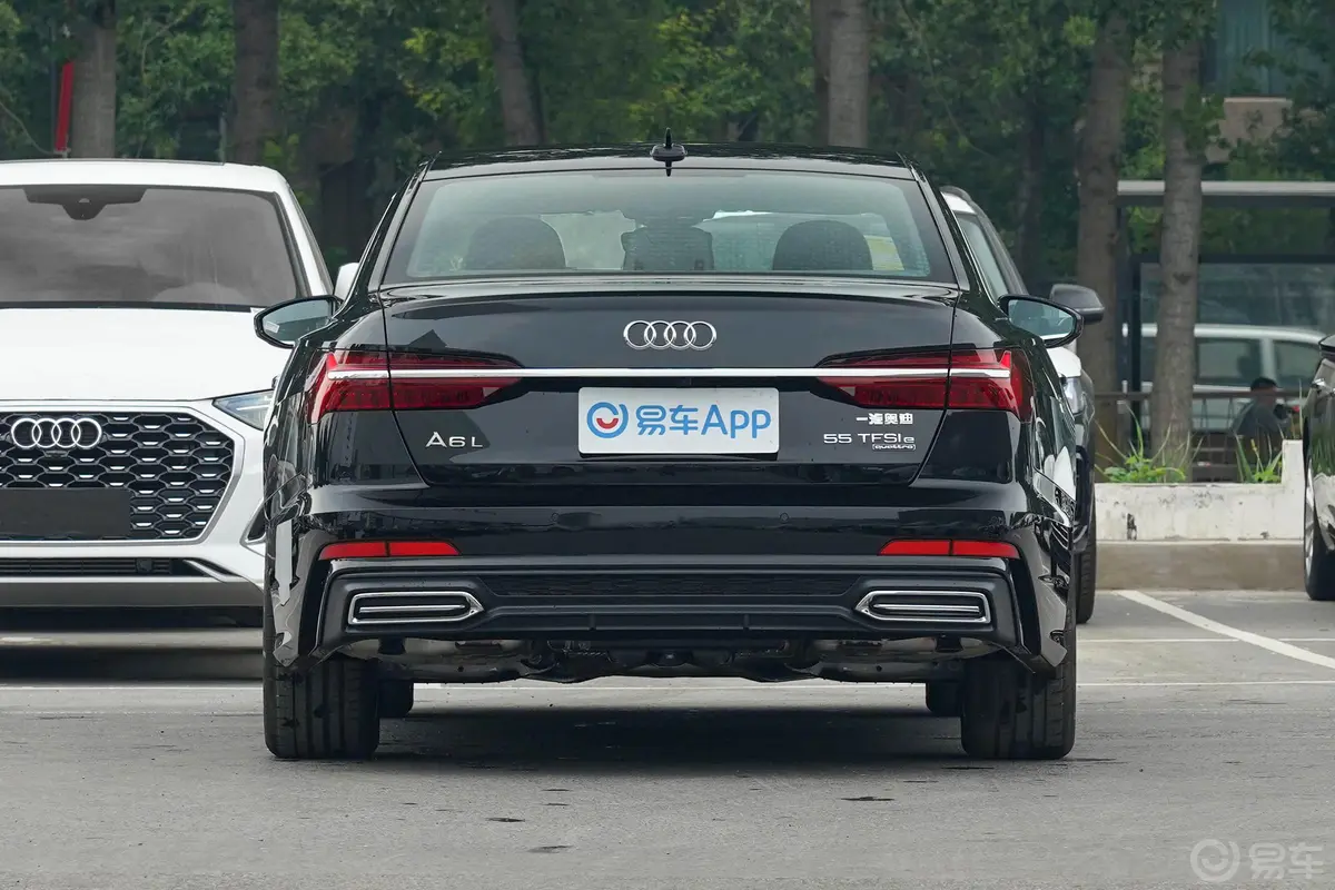 奥迪A6L 插电混动55 TFSI e quattro正后水平