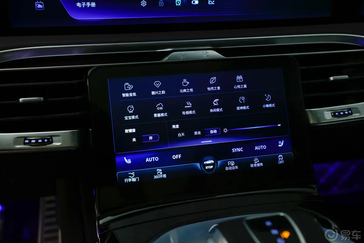 红旗E-HS9660km 旗领版 4座车机