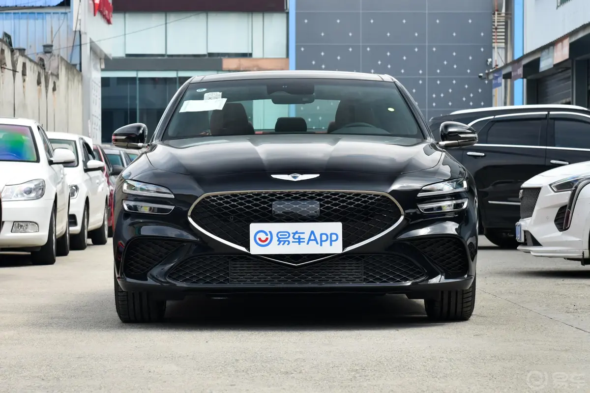 捷尼赛思G702.0T 两驱豪华版正前水平