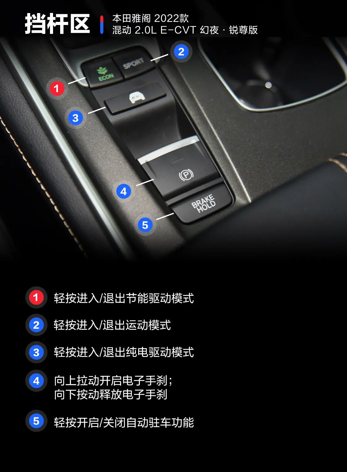 雅阁混动 2.0L E-CVT 幻夜·锐尊版