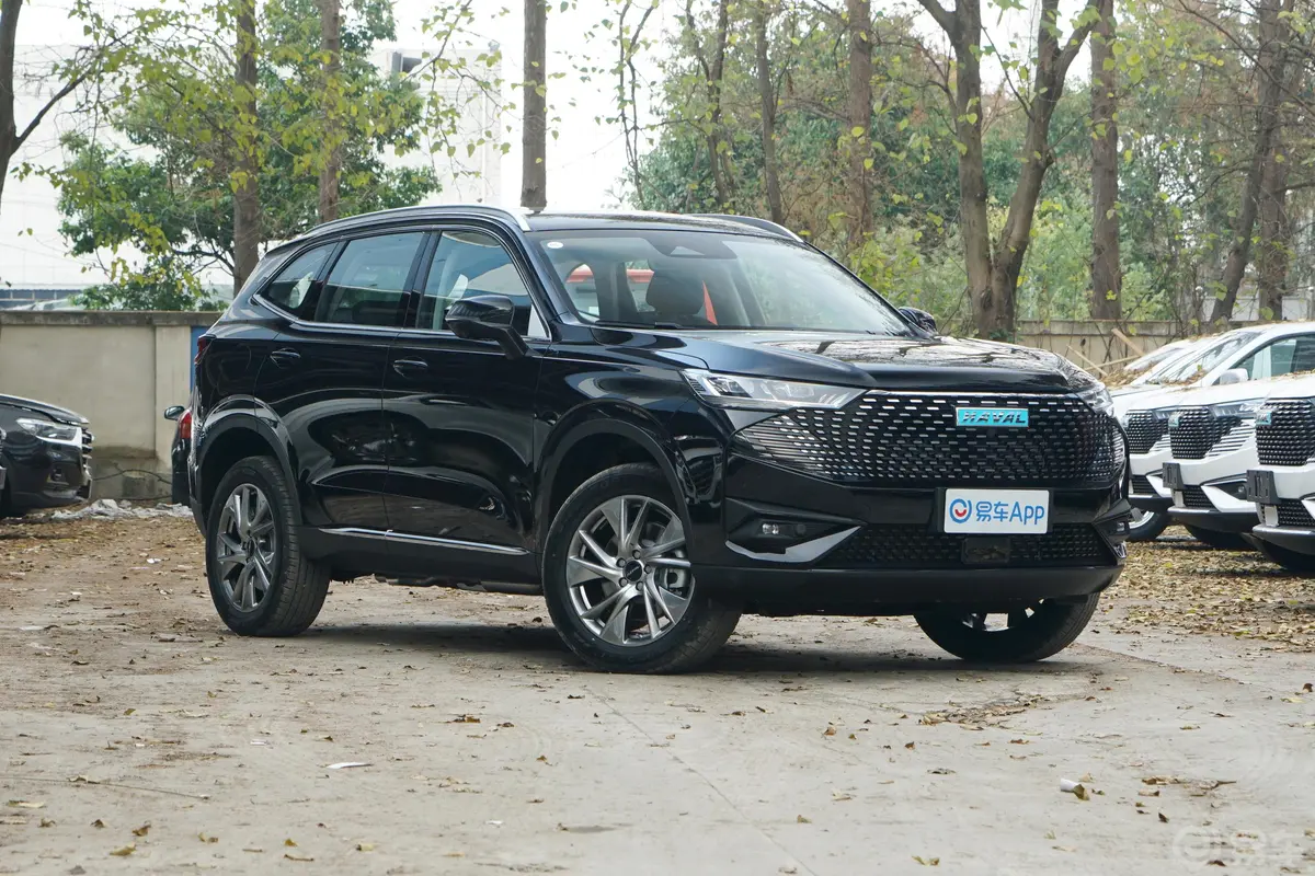 哈弗H6 PHEV1.5T 110km 畅行版侧前45度车头向右水平