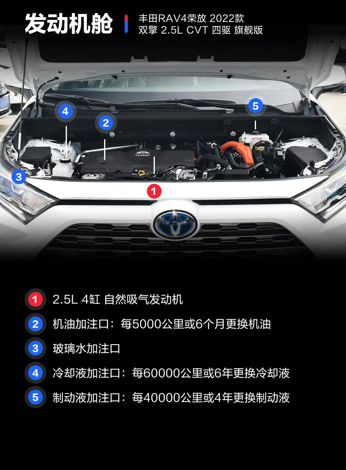 RAV4荣放双擎 2.5L 四驱旗舰版