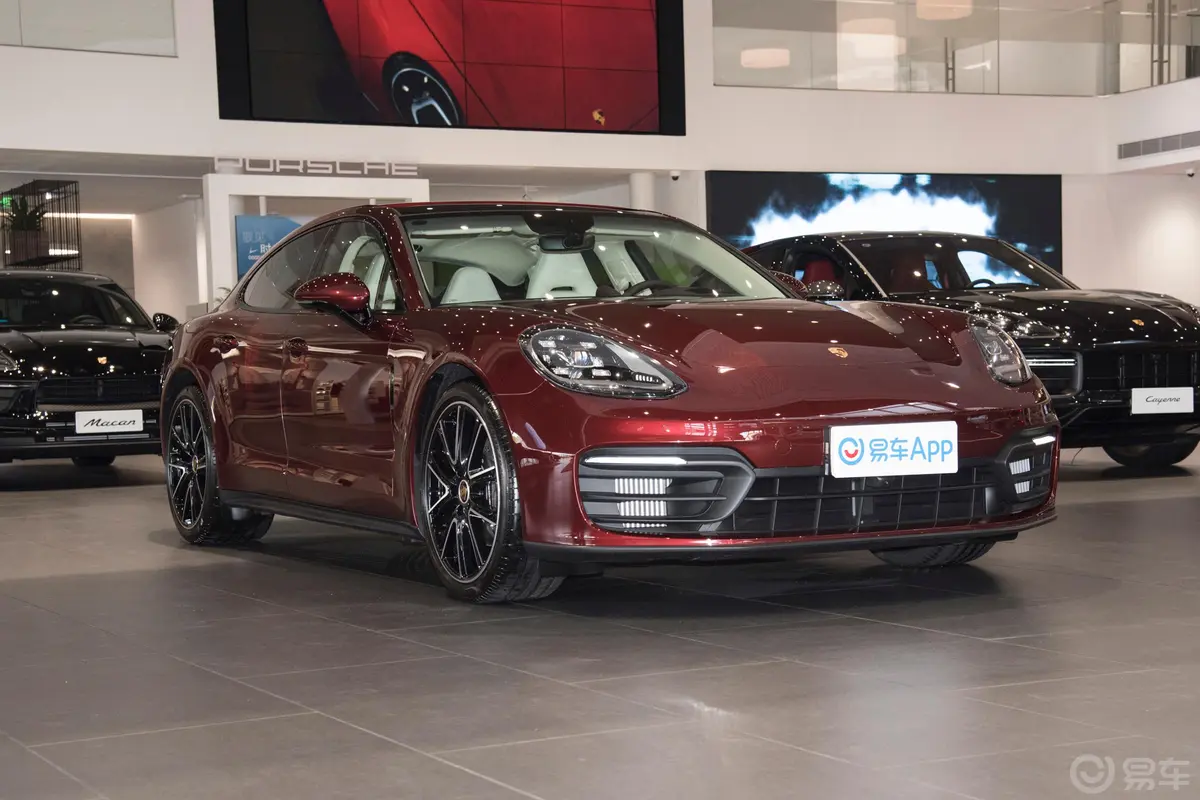 Panamera改款 Panamera 铂金版 2.9T侧前45度车头向右水平