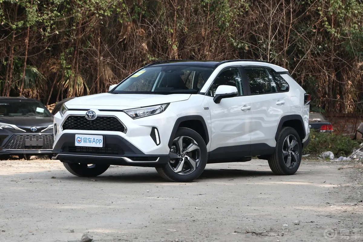 RAV4荣放 双擎E+2.5L 四驱豪华Pro侧前45度车头向左水平