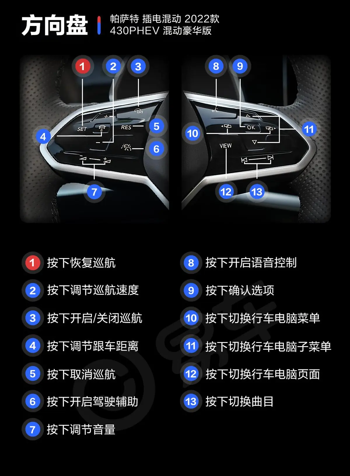 帕萨特 插电混动430PHEV 混动豪华版