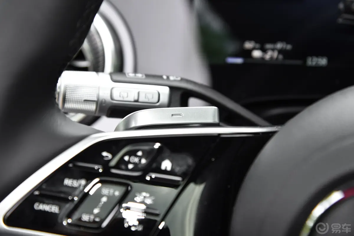 奔驰EQS SUV450+换挡拨片