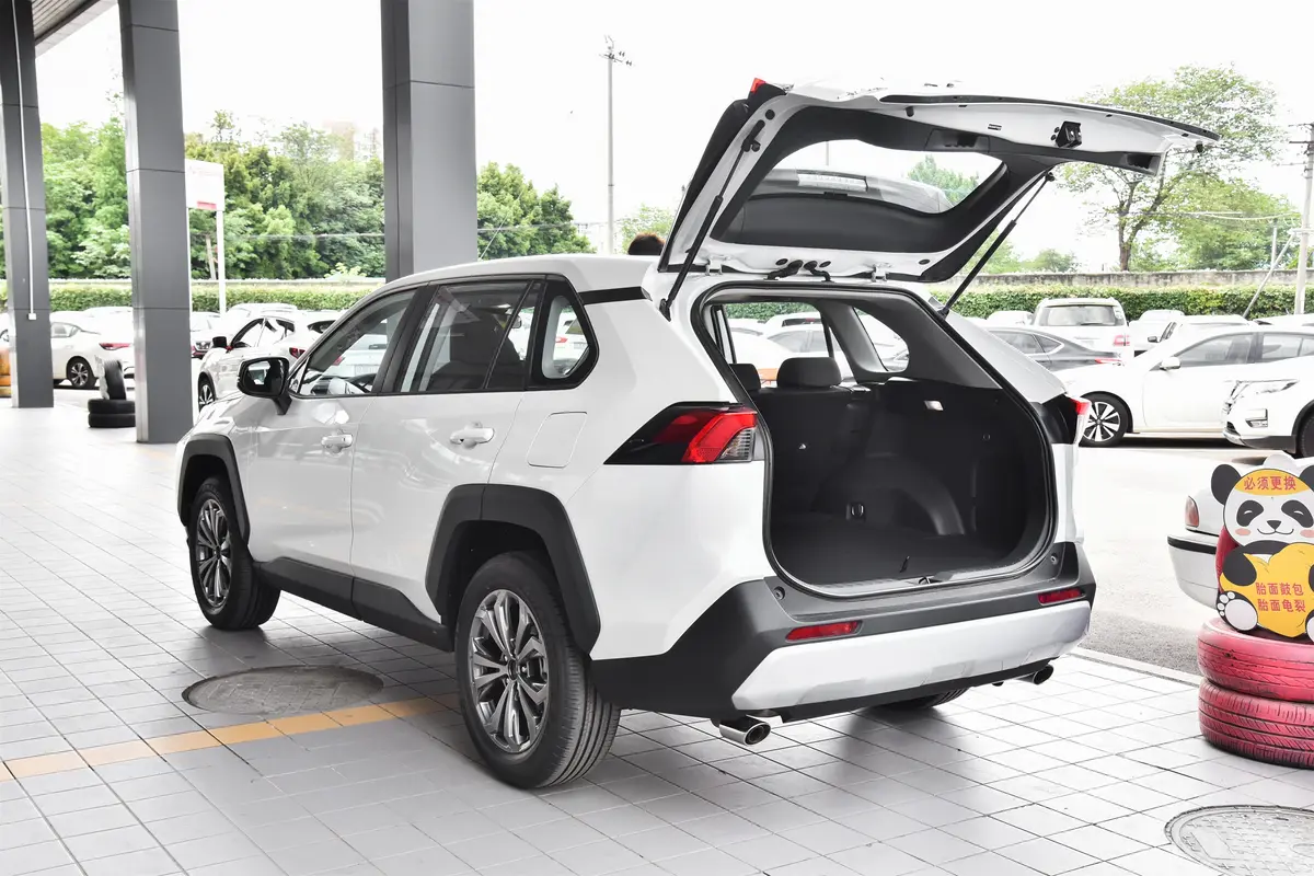 RAV4荣放2.0L 四驱探险版后备厢开启45度侧拍