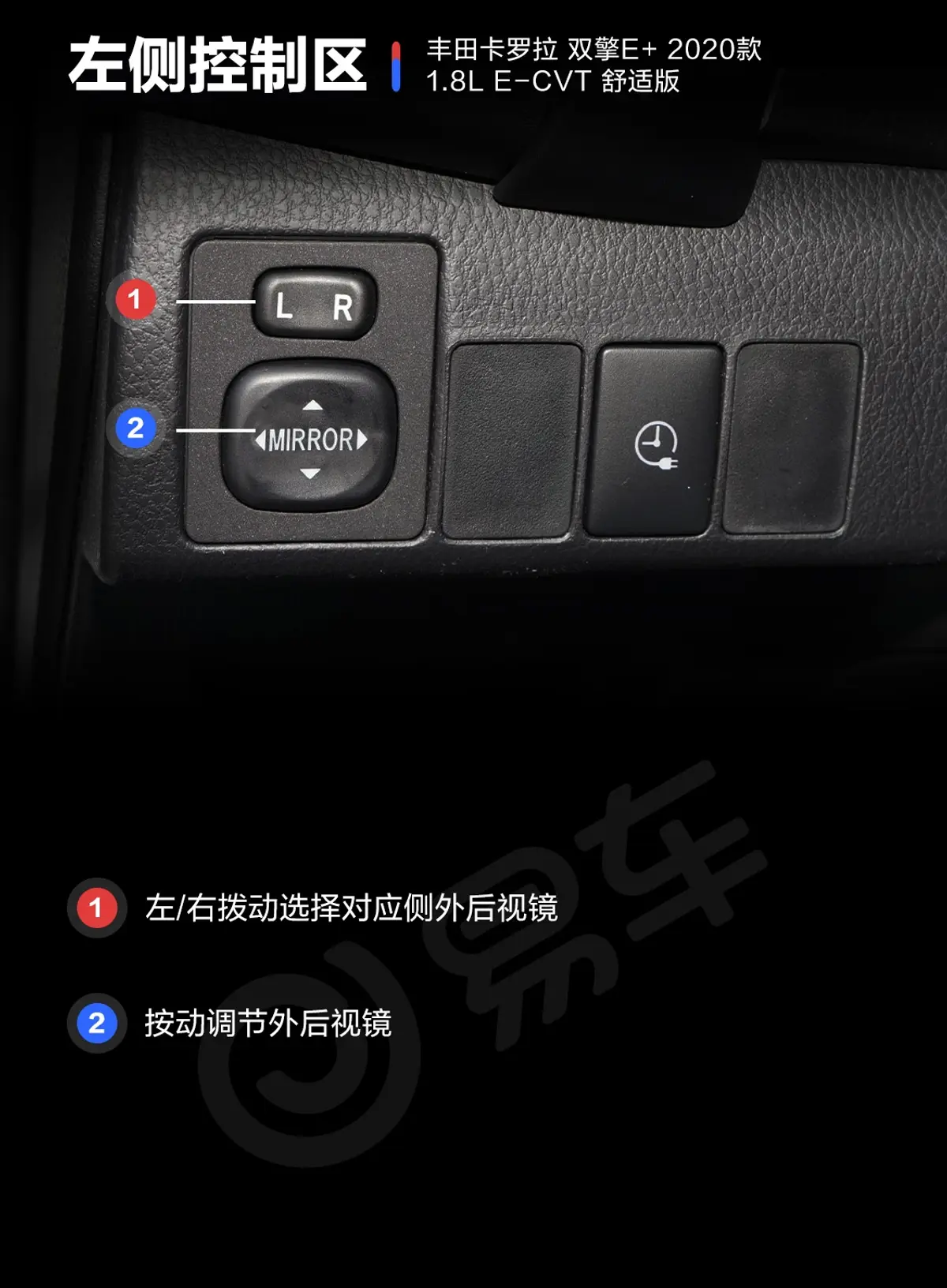 卡罗拉 双擎E+1.8L E-CVT 舒适版