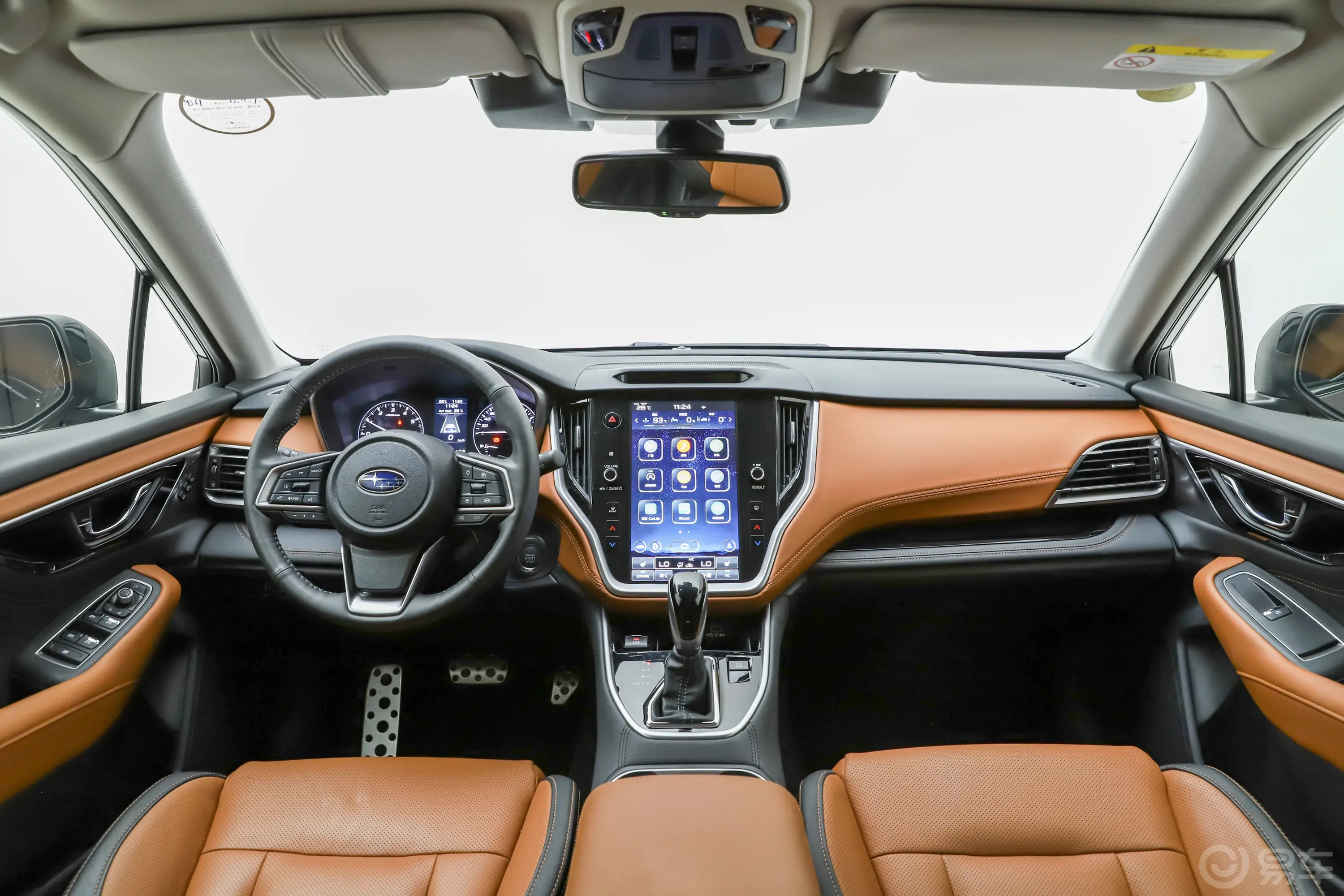 傲虎2.5i AWD旗舰版EyeSight内饰全景副驾驶员方向