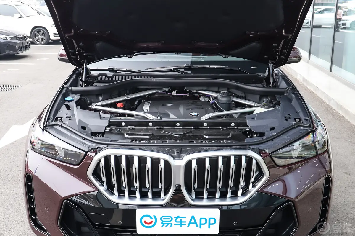 宝马X6改款 xDrive30i M运动套装发动机舱整体