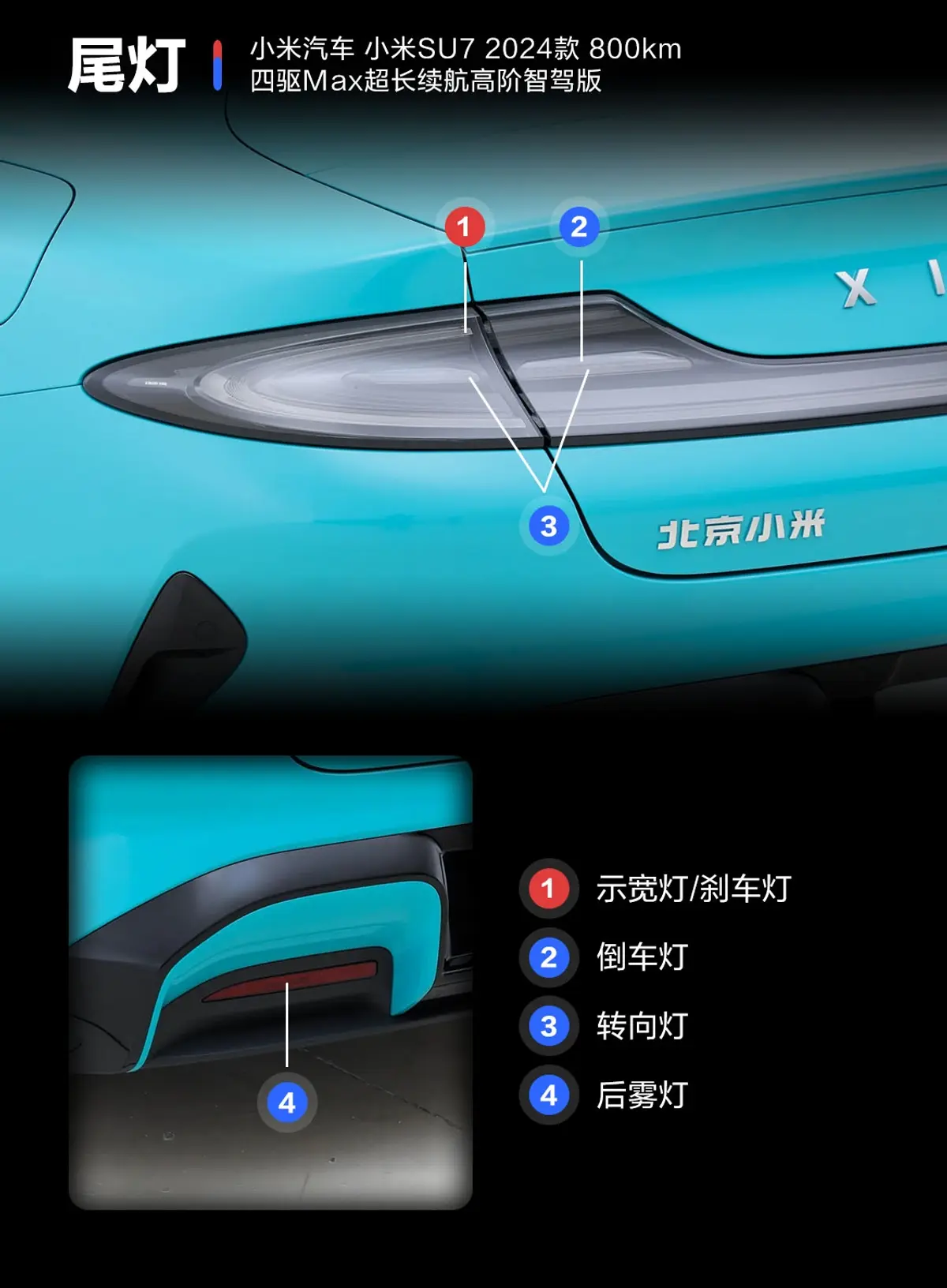 小米SU7800km 四驱Max超长续航高阶智驾版