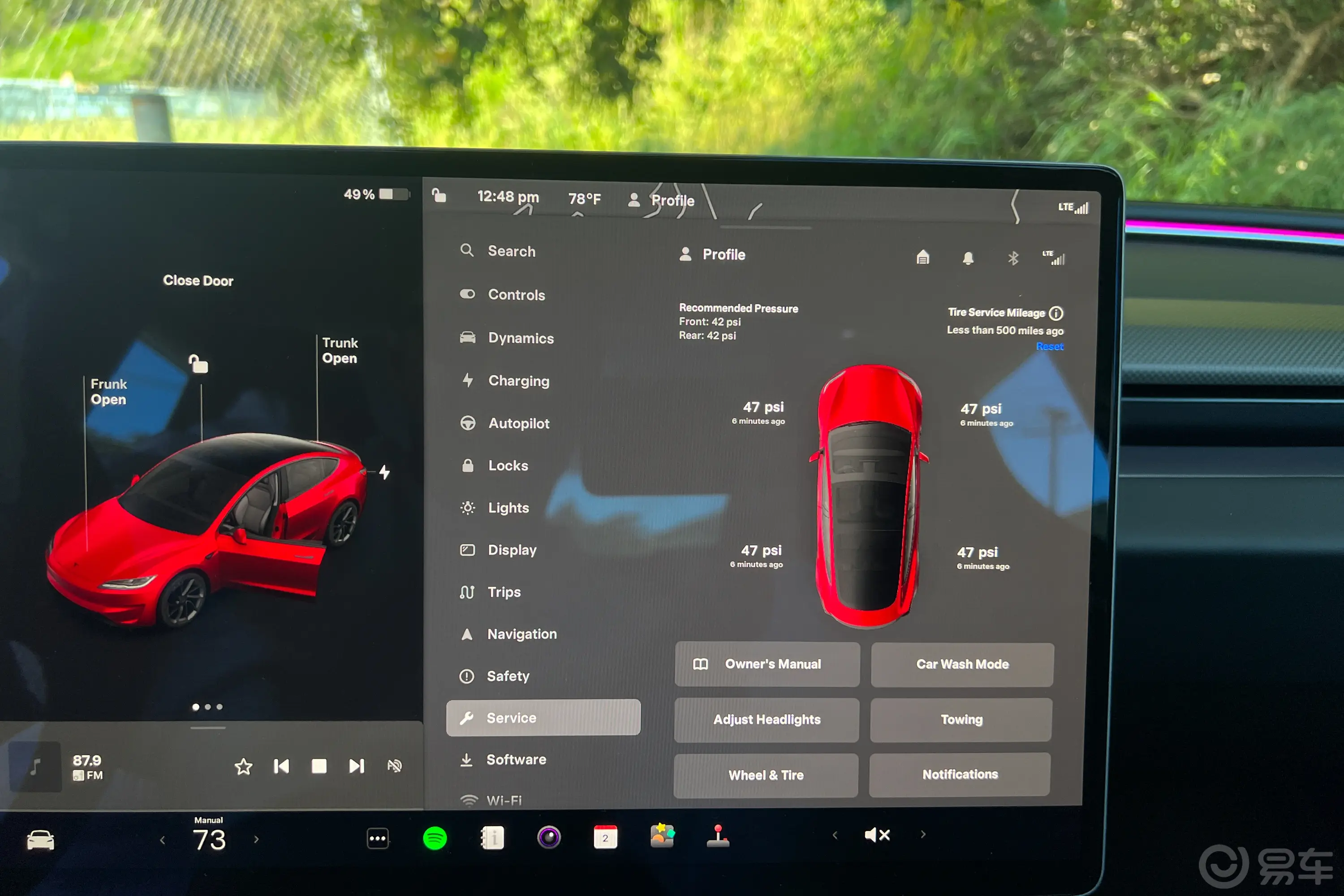 Model 3(进口)Performance高性能全轮驱动版车机