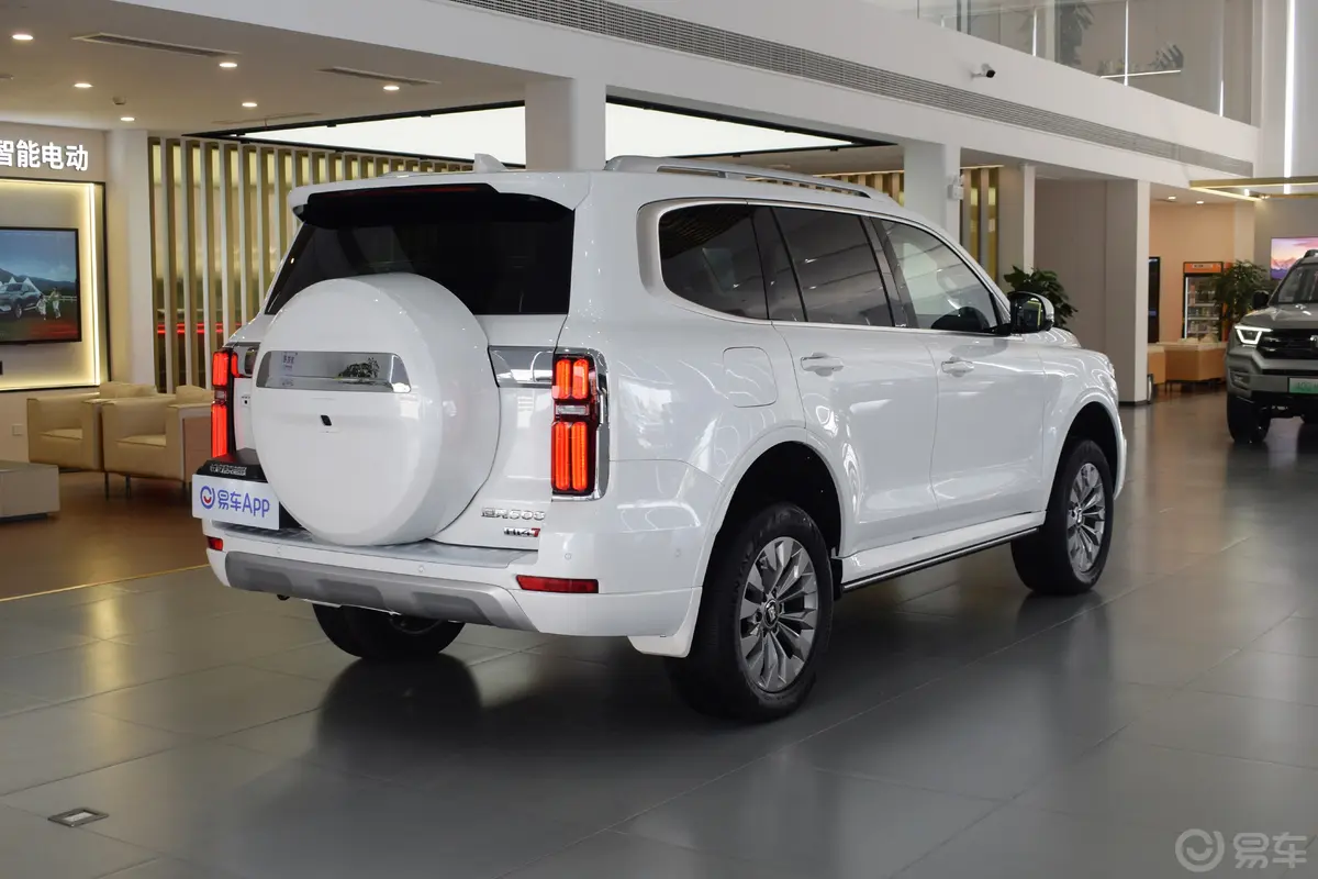 坦克500新能源2.0T Hi4-T 37.1kWh侧后45度车头向右水平