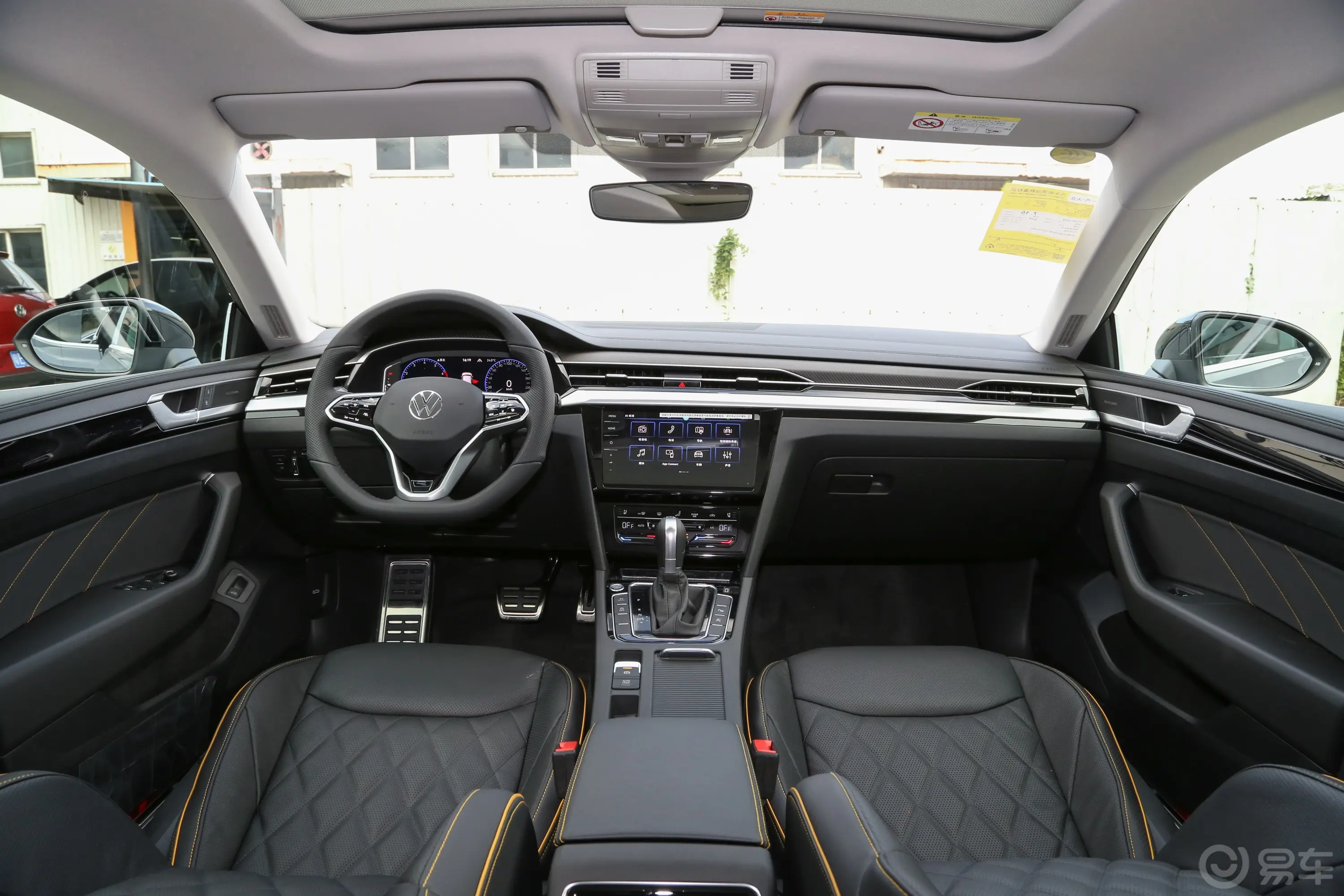 一汽-大众CC众享款 380TSI 耀目版内饰全景正拍